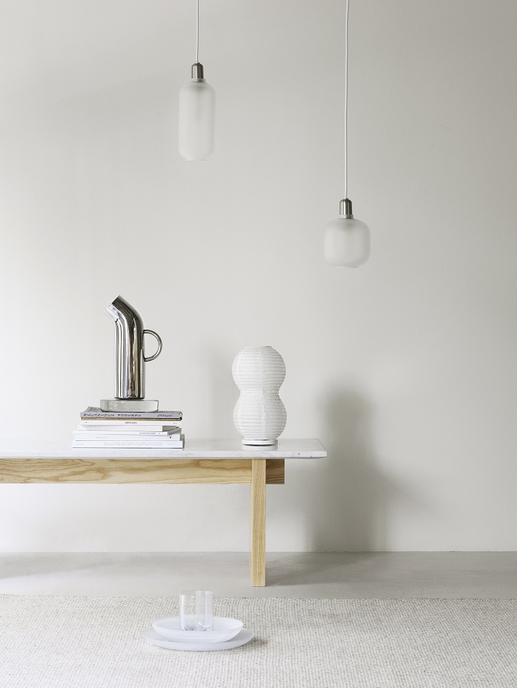 Pipe Pitcher Krug Edelstahl Normann Copenhagen EINZELSTÜCK
