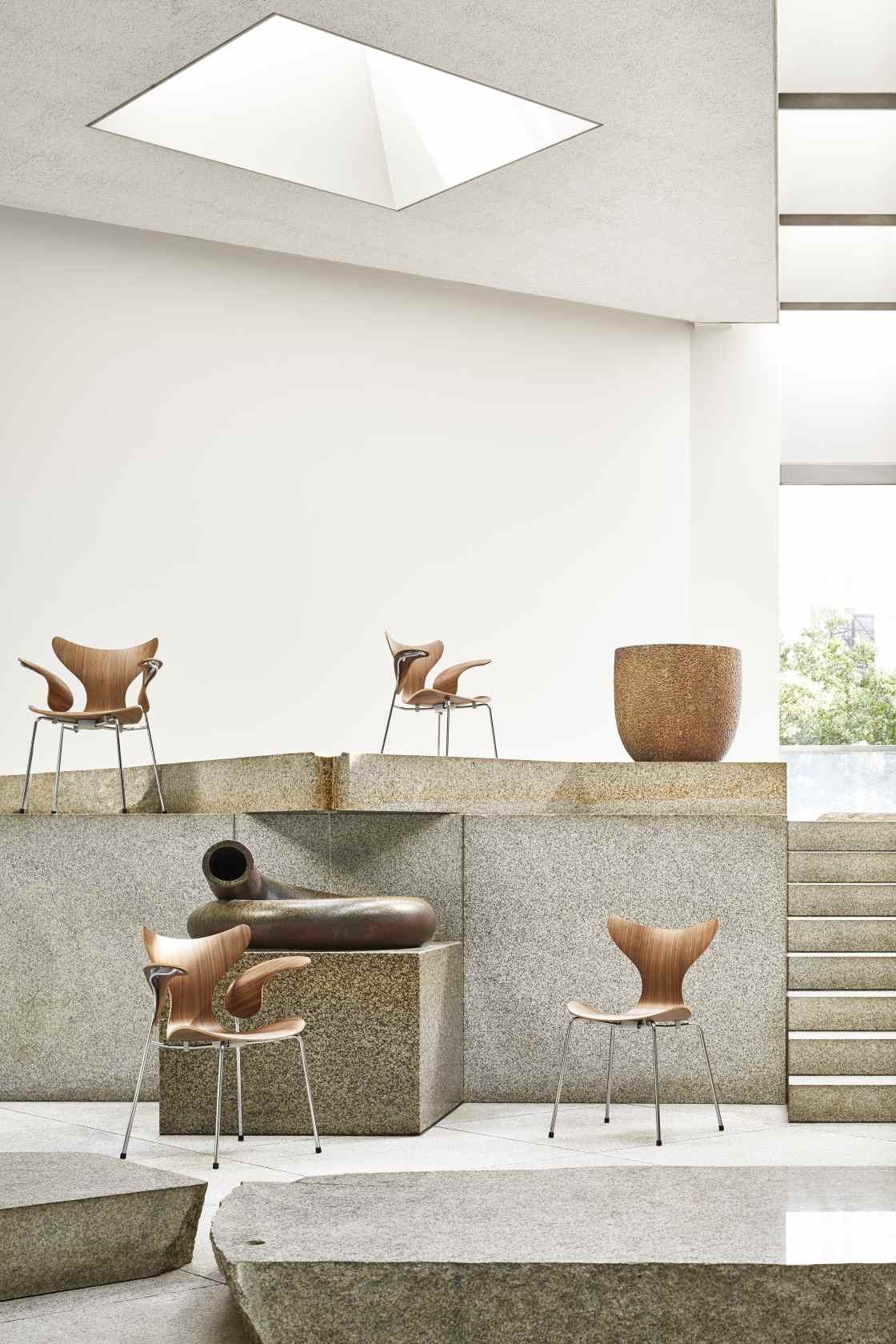 Lily Armlehnenstuhl 3208 Fritz Hansen