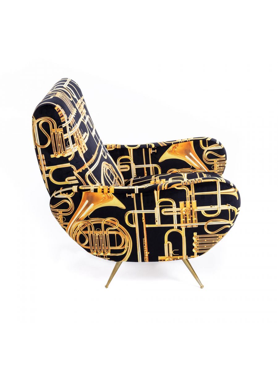 Toiletpaper Sessel Trumpets Seletti