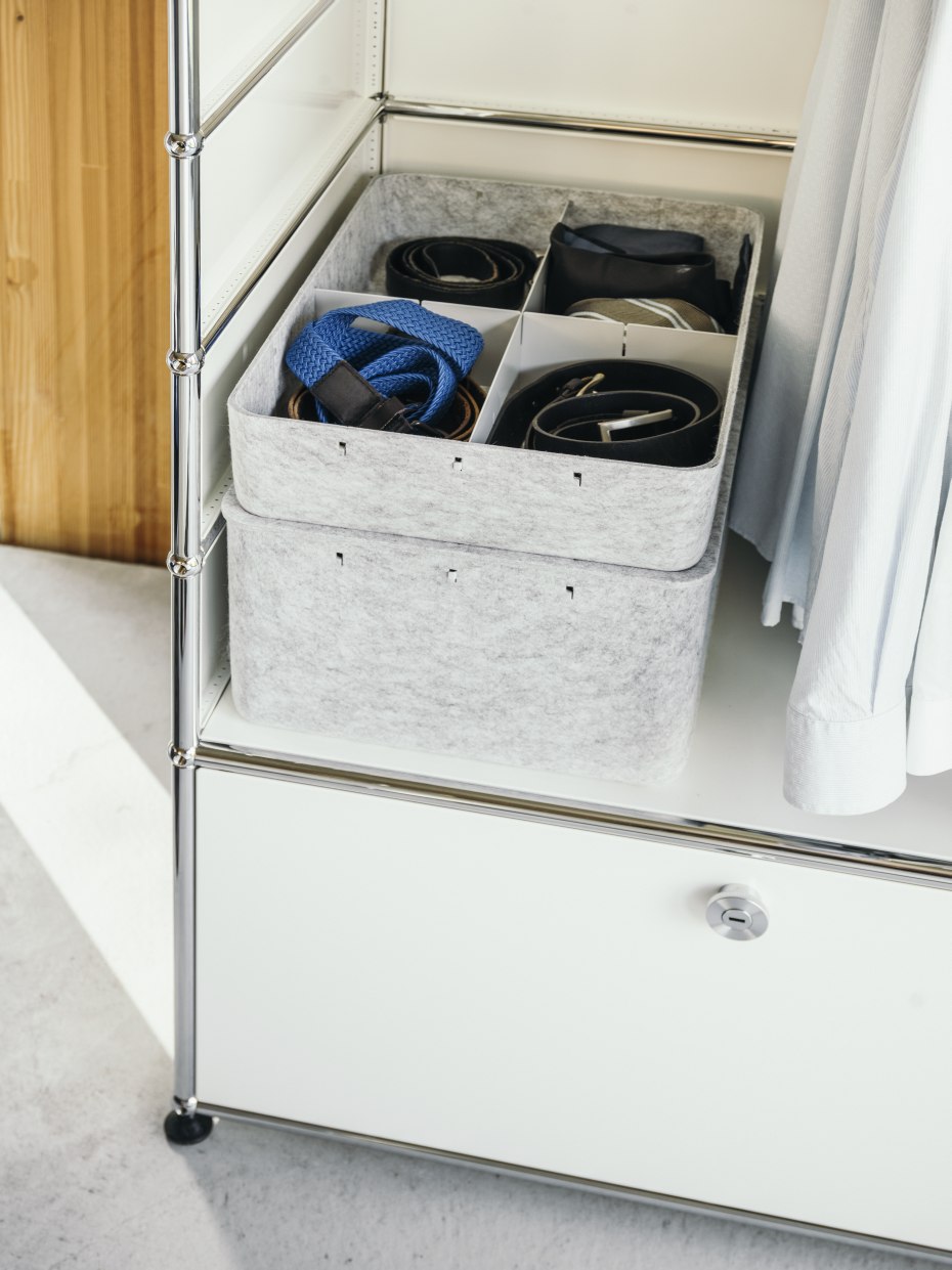 USM Haller Inos Box tief mit Tablett