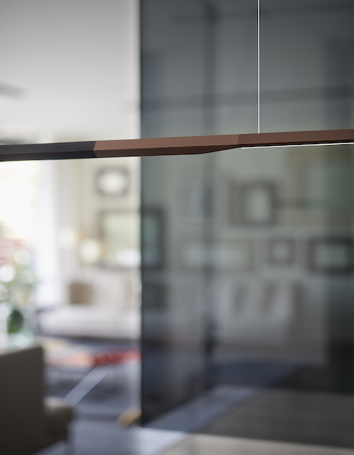Ilo Pendelleuchte Satin Bronze Oluce