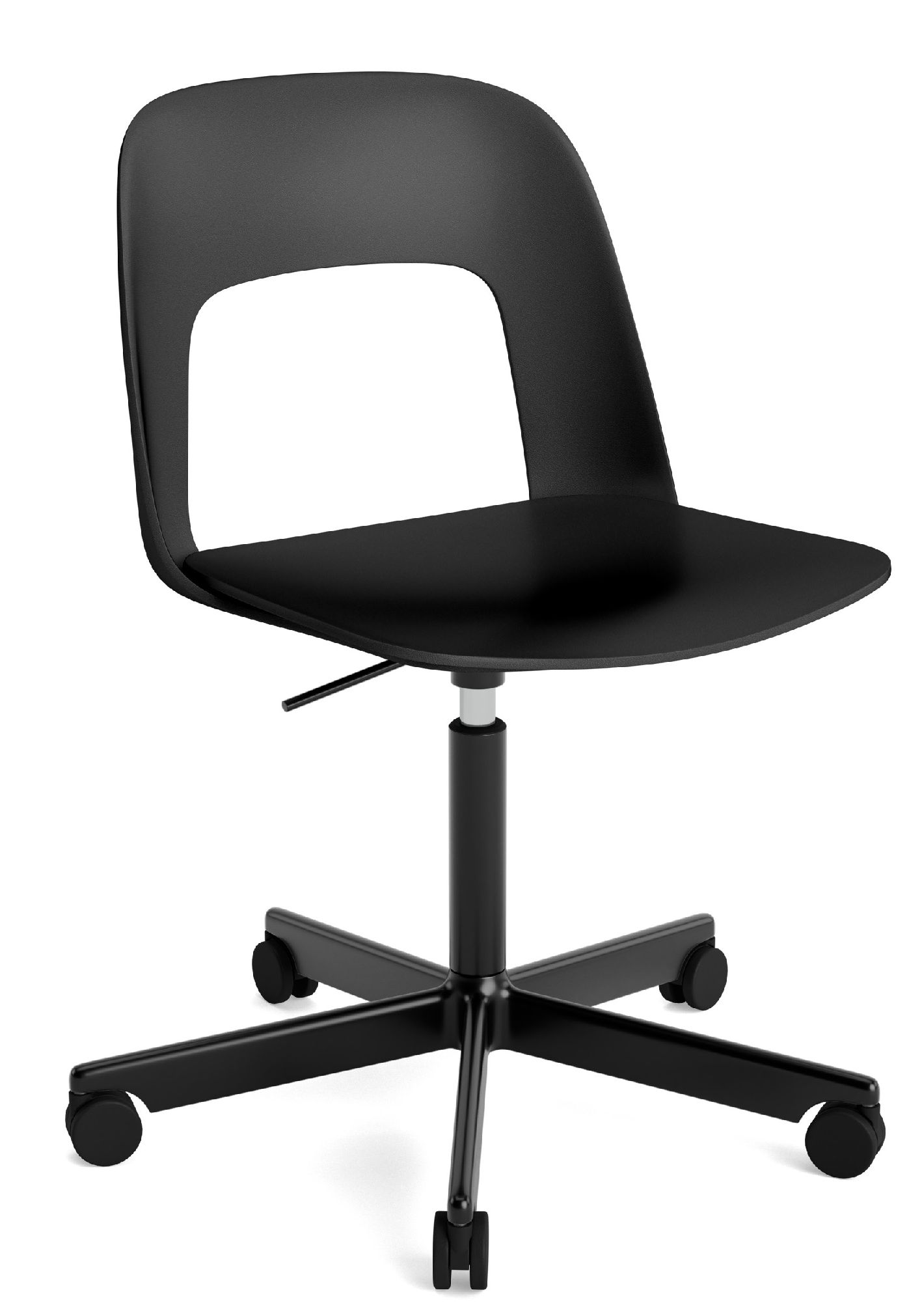 Layout Side Chair 141 5-Stern Drehfuß Stuhl Hay