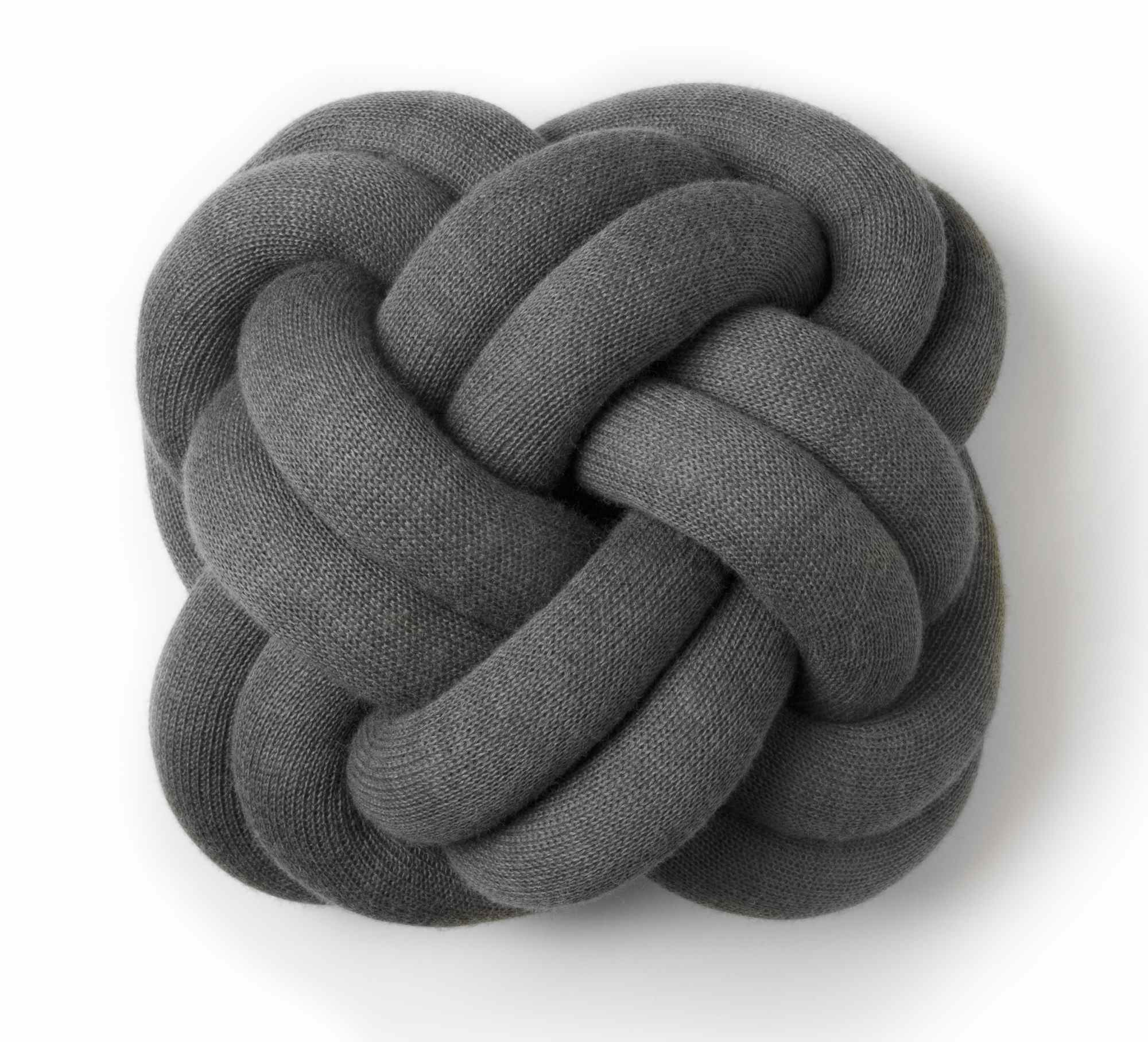 Knot Kissen Design House Stockholm-grau