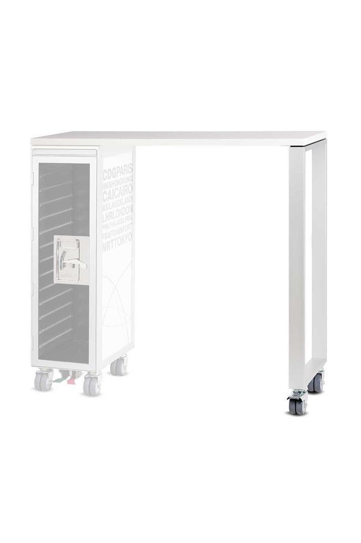 Hightable Tisch Silber Bordbar