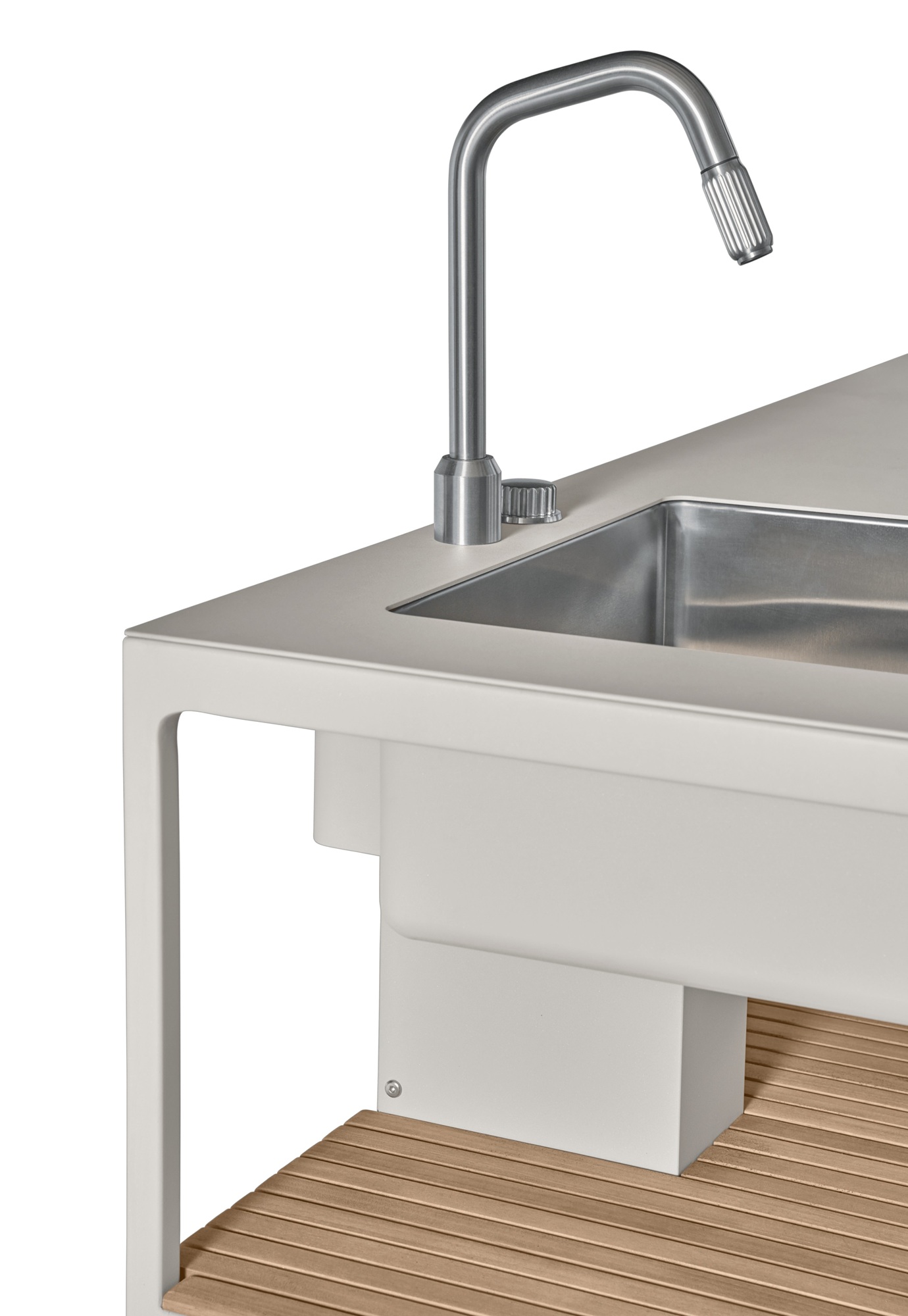 Open-Air Outdoor Kitchen Unit Küchenzeile mit Spüle Vipp