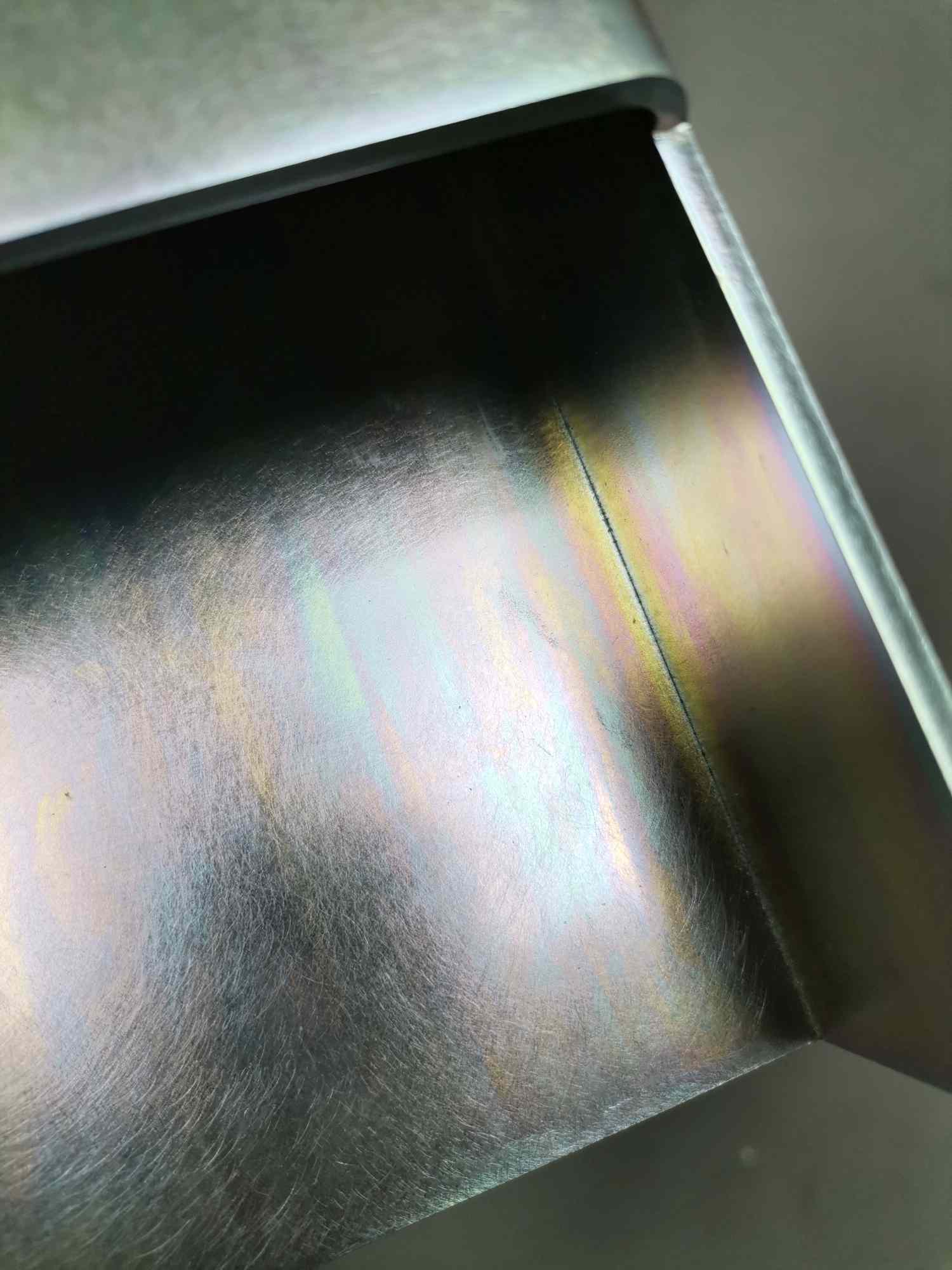 Meta Side Table CHROMGELB Beistelltisch New Tendency MÄNGELEXEMPLAR  