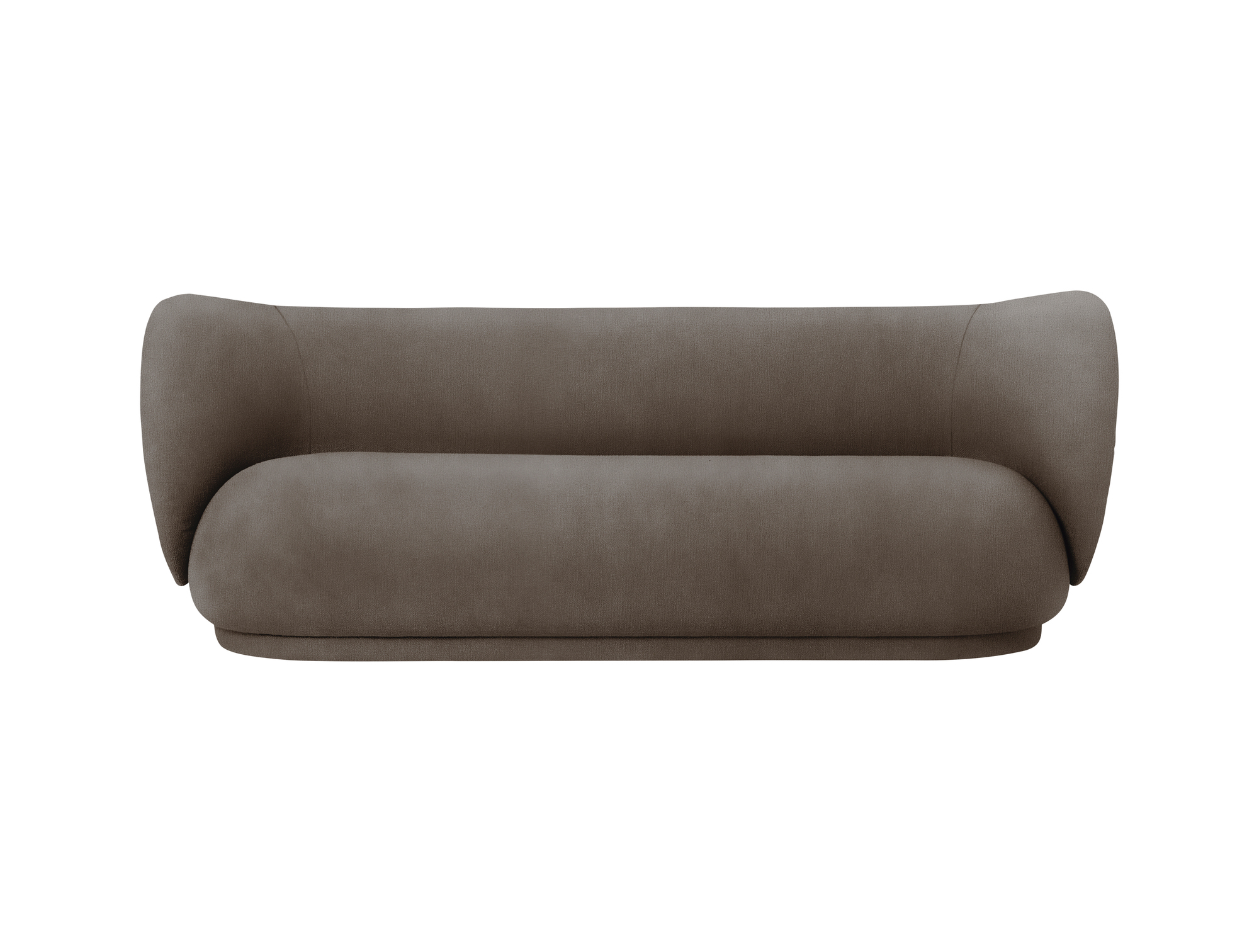 Rico Sofa Brushed 4-Sitzer Ferm Living Braun