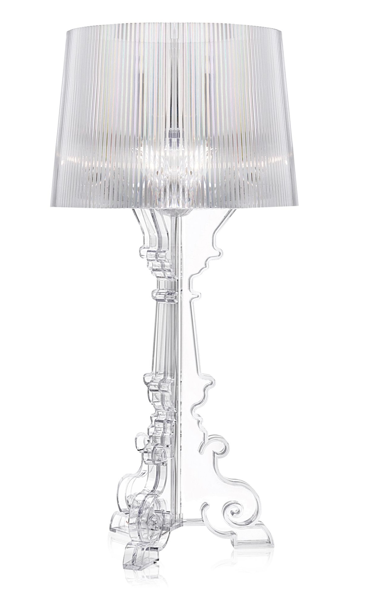 Bourgie Tischleuchte Glasklar Dimmbar Kartell