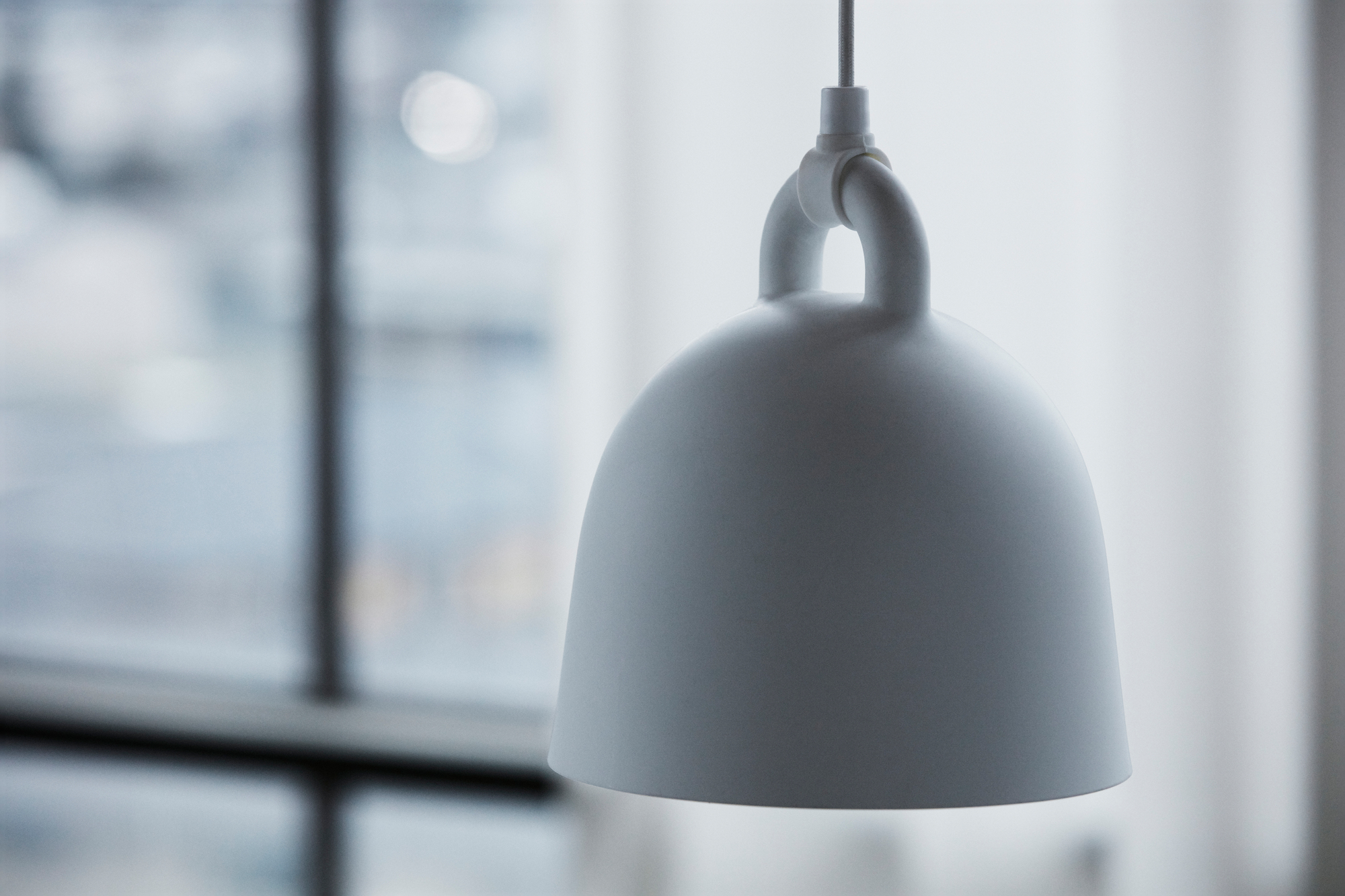 Bell Lamp Hängeleuchte Normann Copenhagen Grau Ø 22 cm