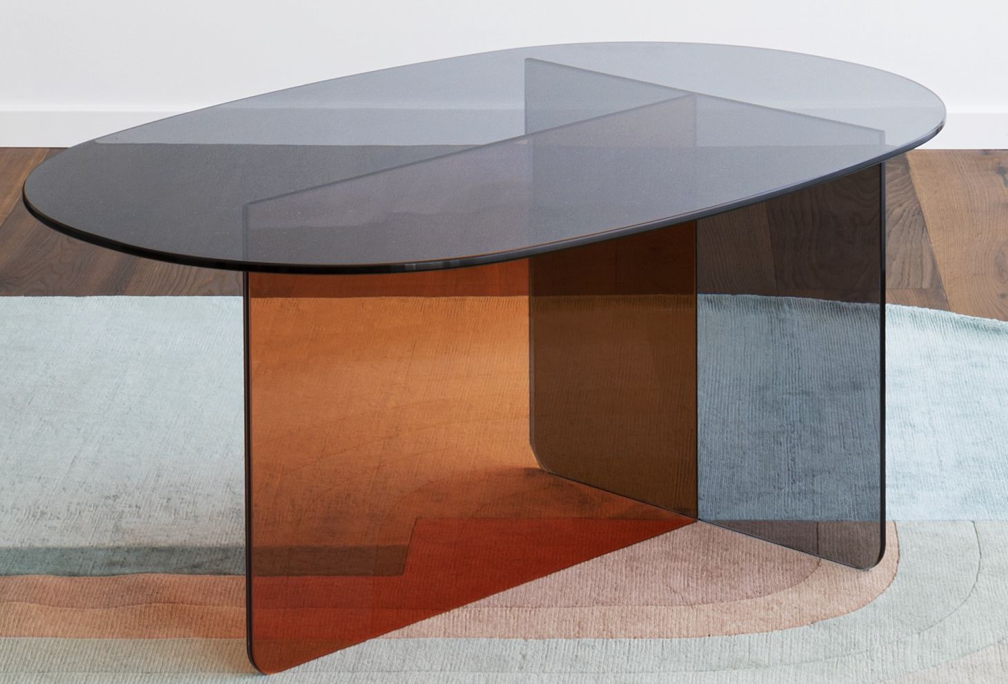 Chap Couchtisch / Beistelltisch Glas B 90 cm Miniforms