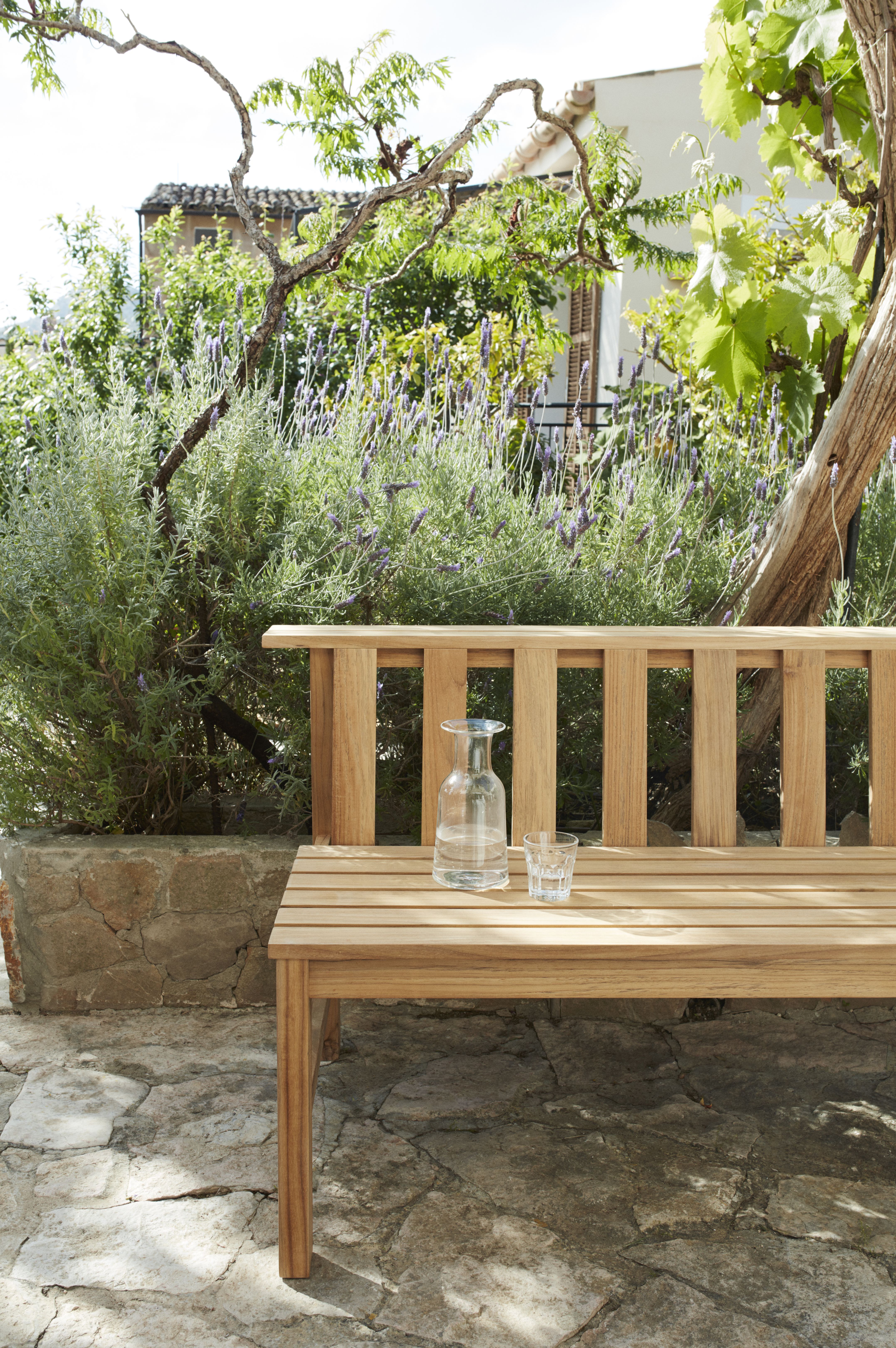 Cadence Bank Teak Outdoor Skagerak by Fritz Hansen