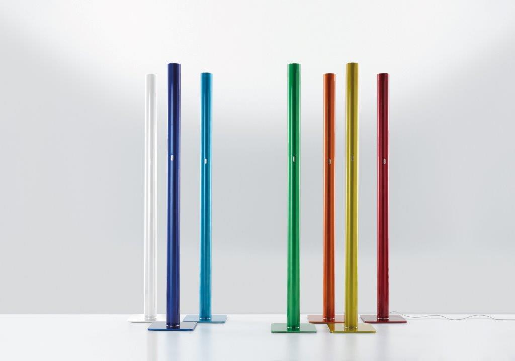Ilio LED Stehleuchte Weiß glänzend Artemide