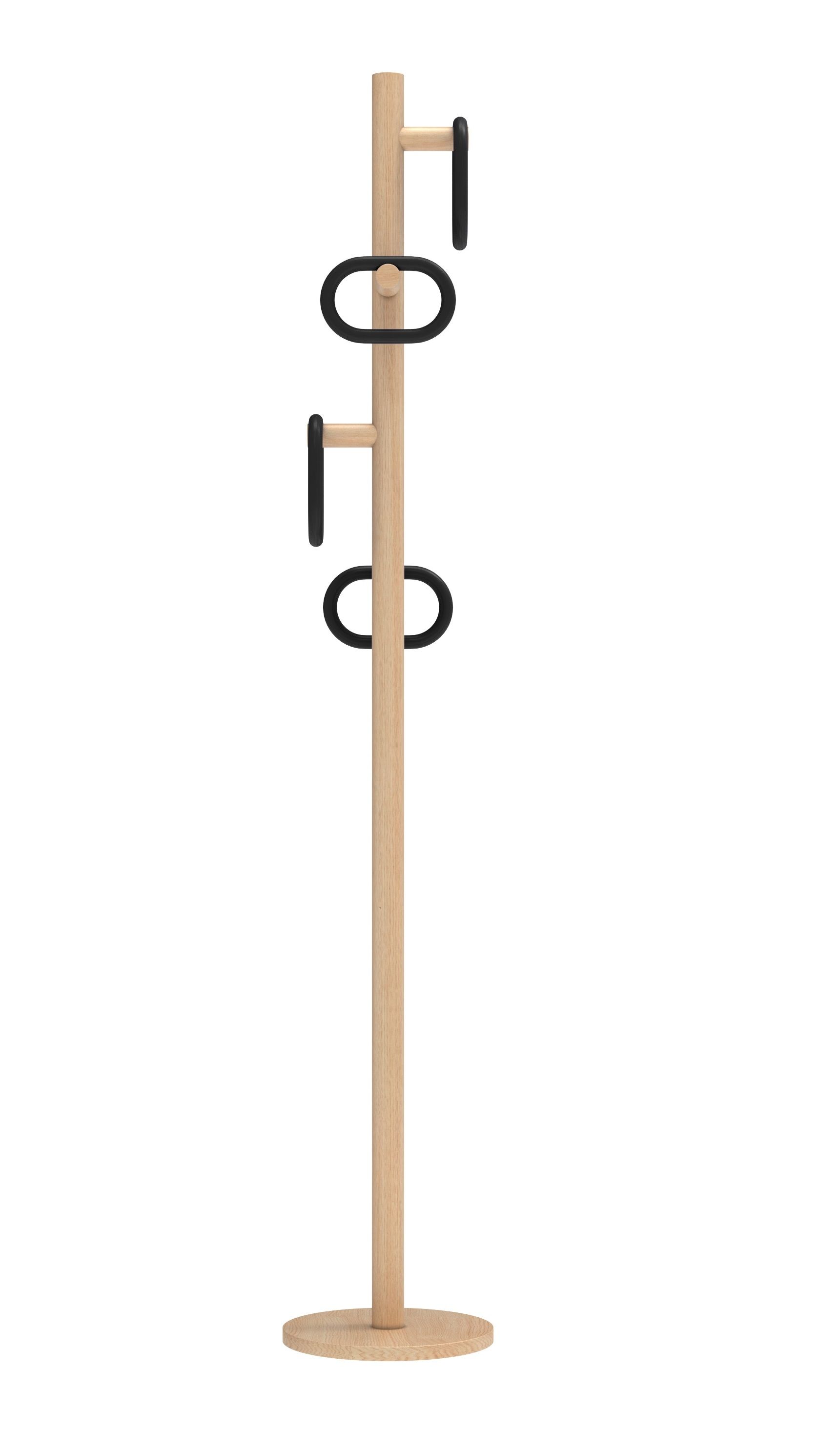 Fernand Coat Stand Kleiderständer Hartô Eiche / Schwarz