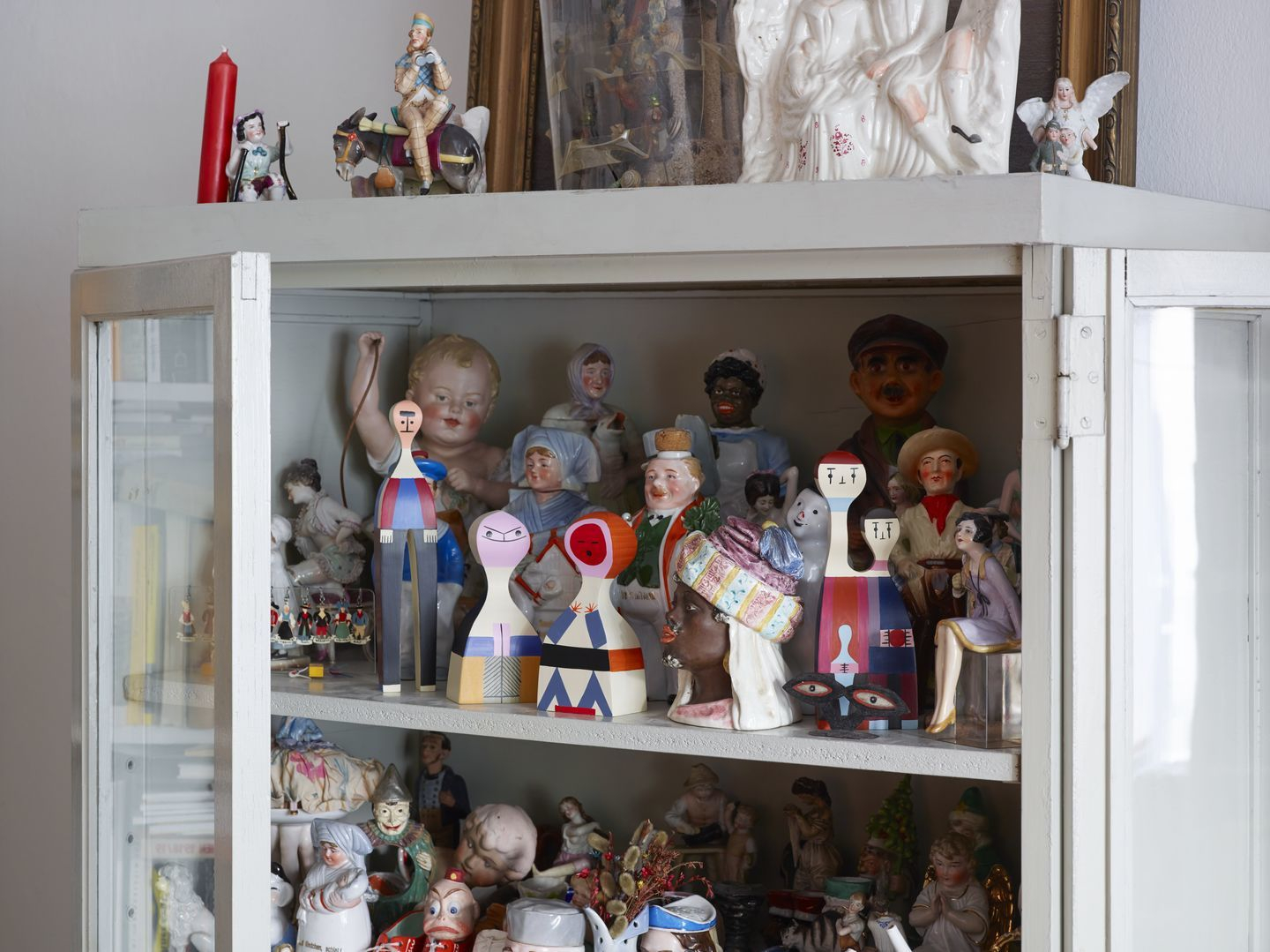 Wooden Dolls Holzfigur No 22 Vitra EINZELSTÜCK