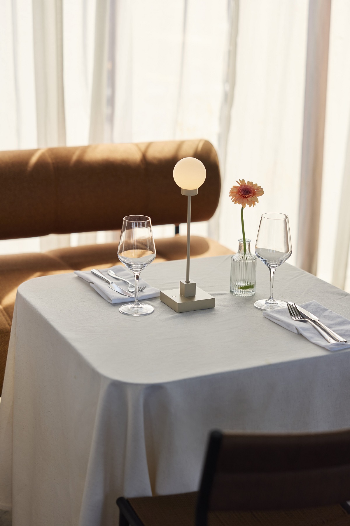 Snowball Portable Table lamp Tischleuchte / Akkuleuchte Northern