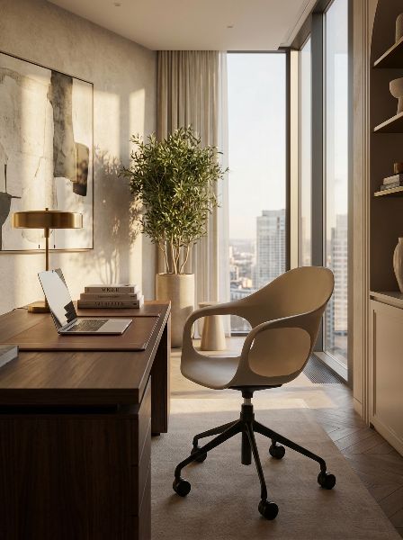 Elephantino Sessel Fünfstern Gestell mit Rollen Kristalia