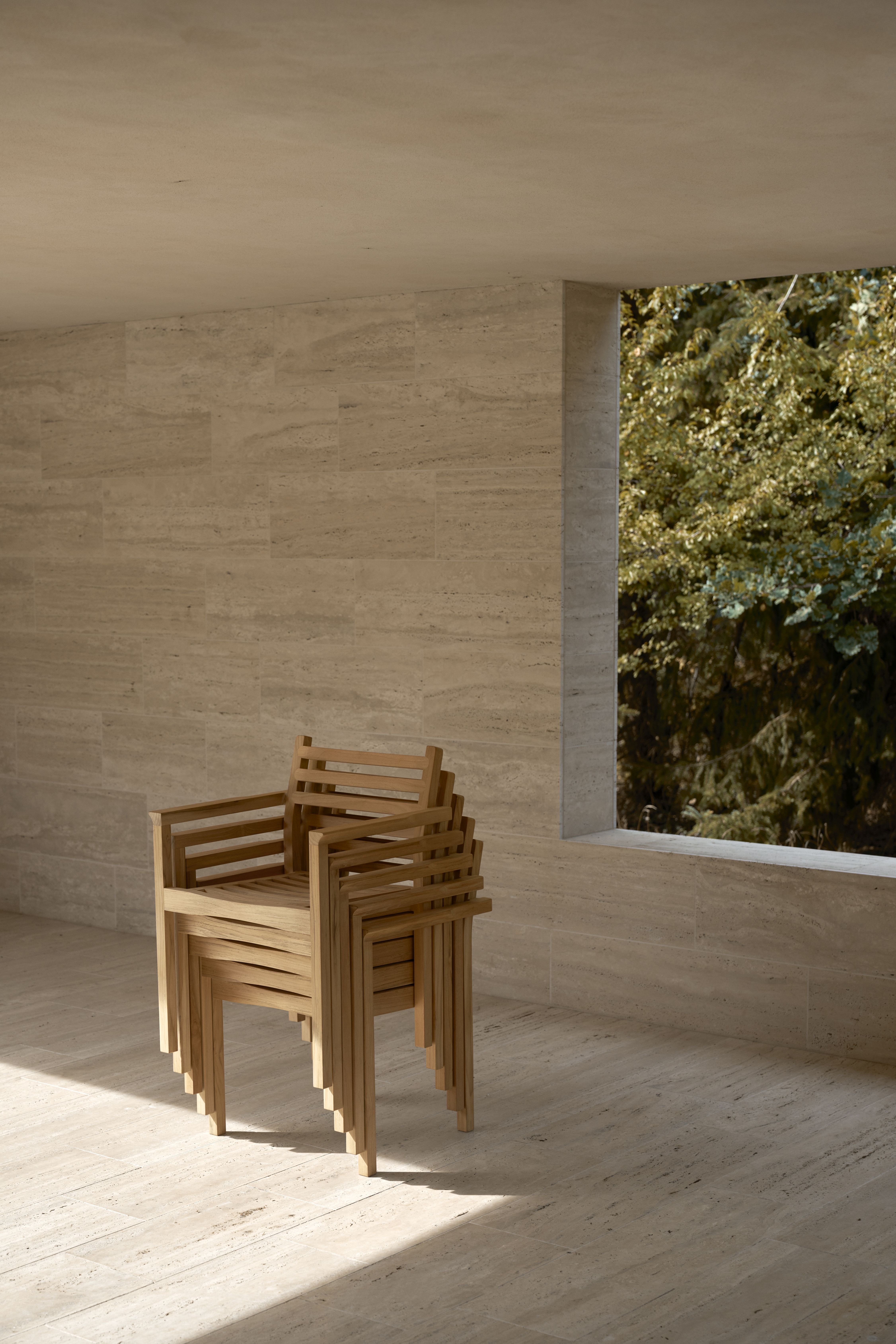 AH502 Armlehnstuhl Teak Outdoor Carl Hansen & Søn