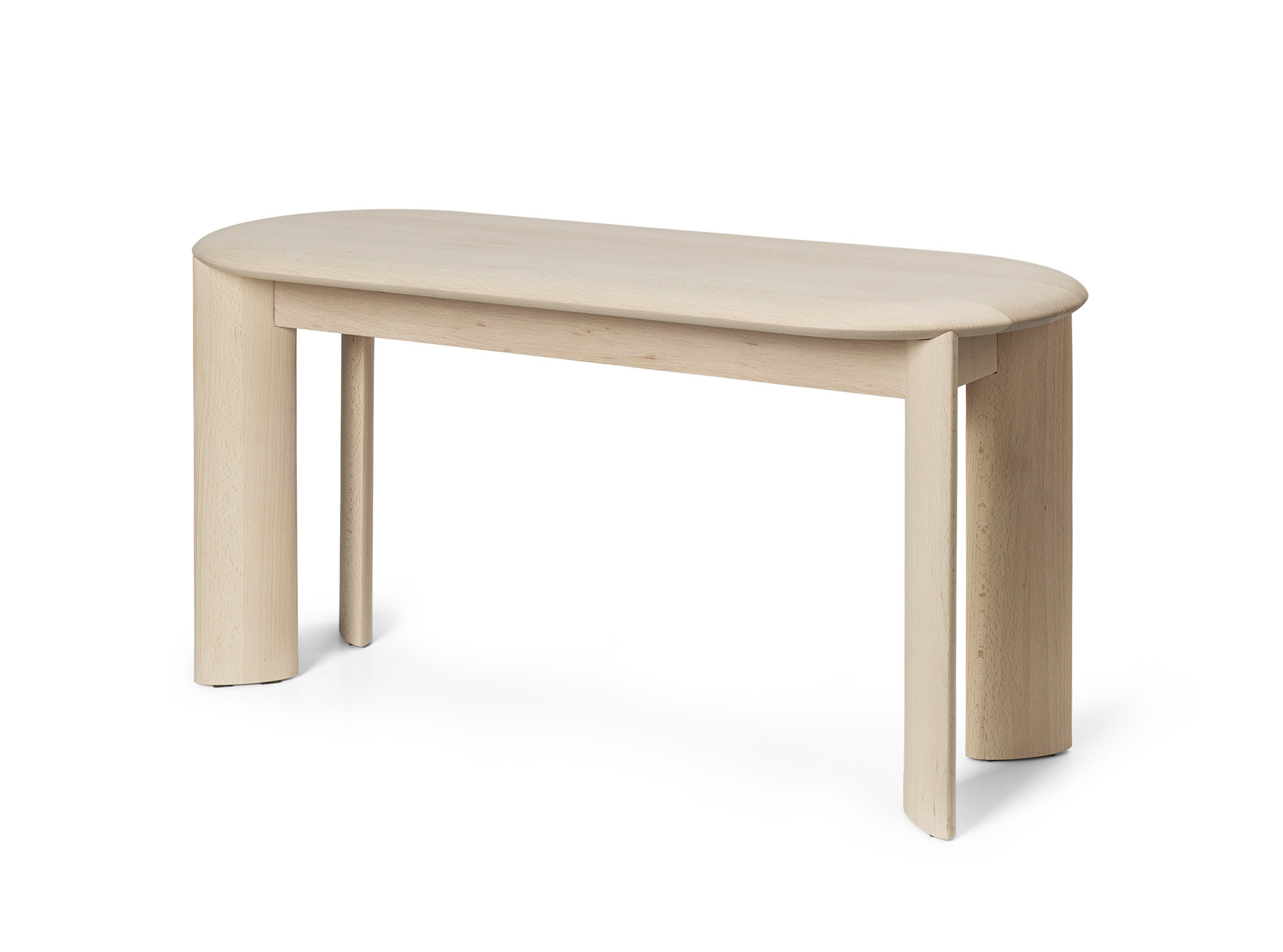 Bevel Bench Buche weiß geölt Ferm Living
