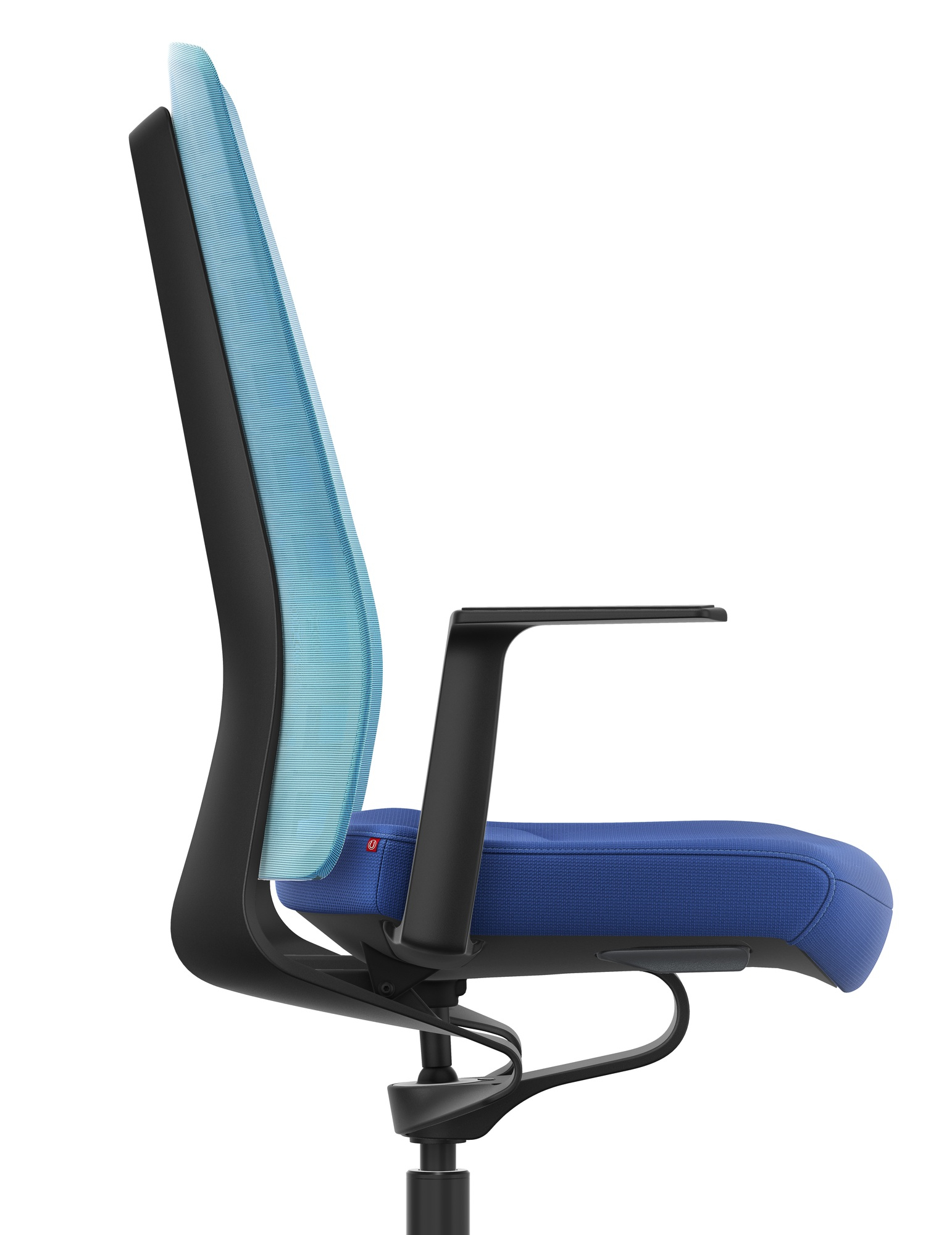 Pure Edition Active Bürodrehstuhl Interstuhl Hellblau-blau