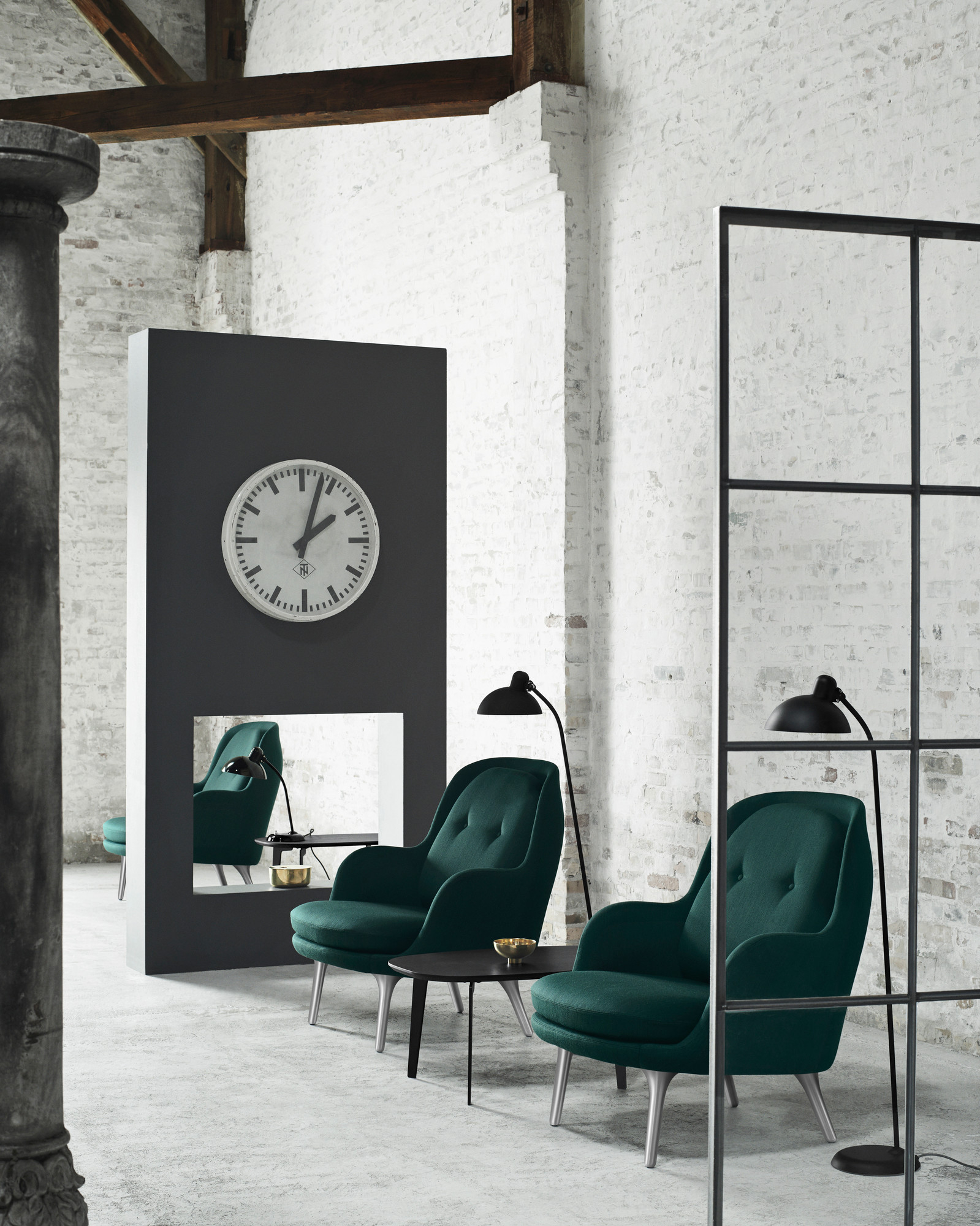 6556 F Stehleuchte KAISER idell Fritz Hansen