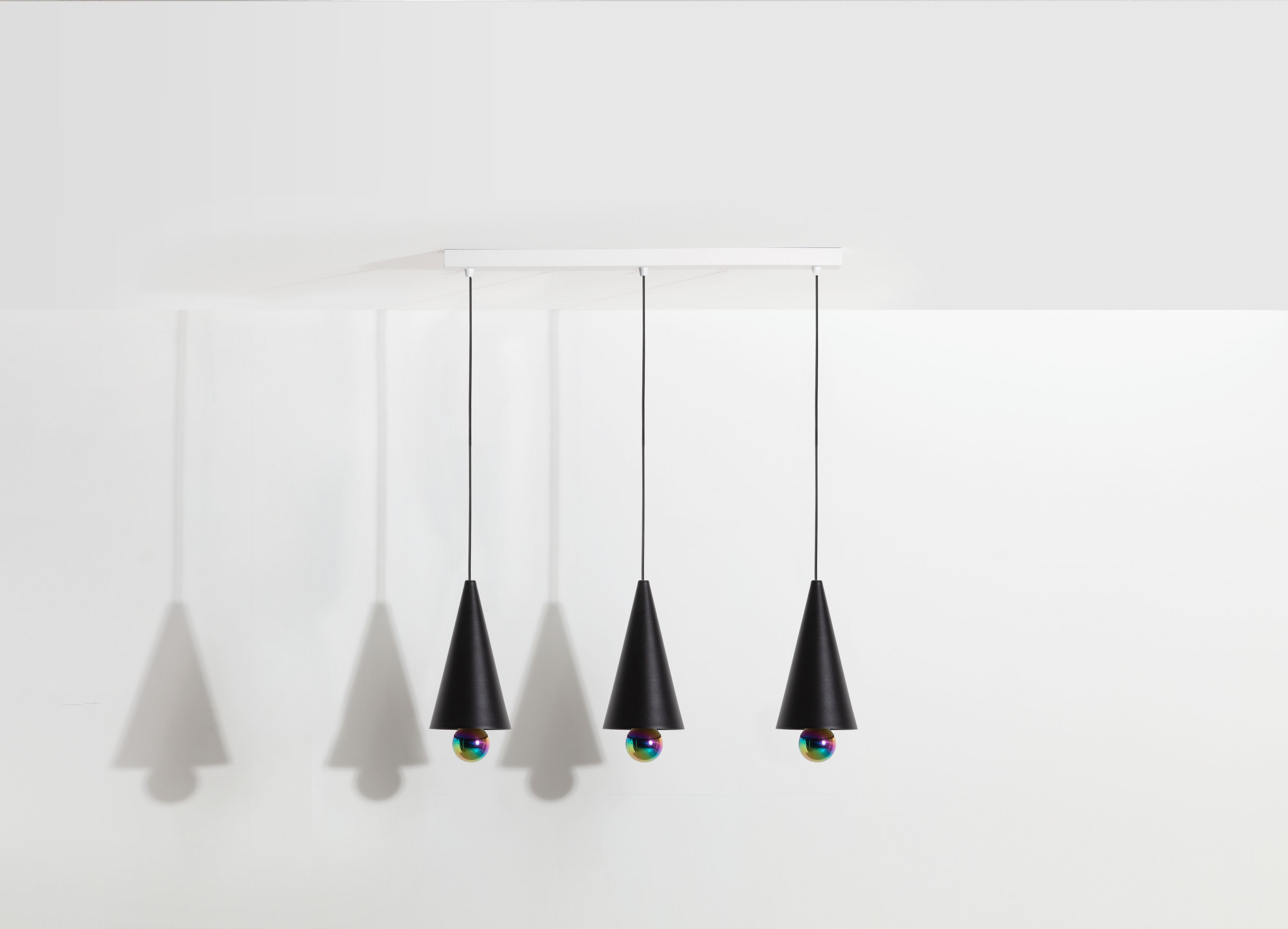 Cherry Pendant light Pendelleuchte 3-er Set Linear Petite Friture  