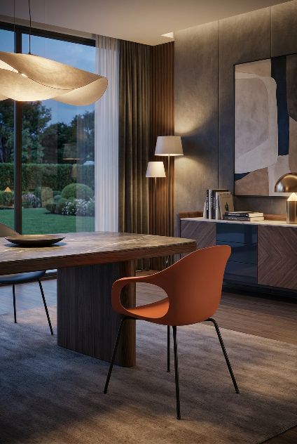 Elephantino Sessel Vierfuß Gestell Kristalia