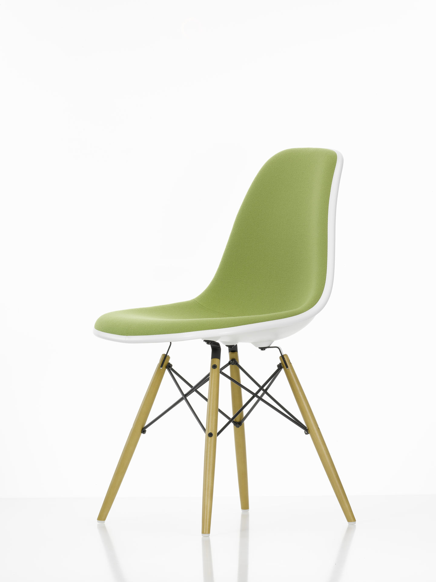 Eames Plastic Side Chair DSW Stuhl Vollpolster Vitra
