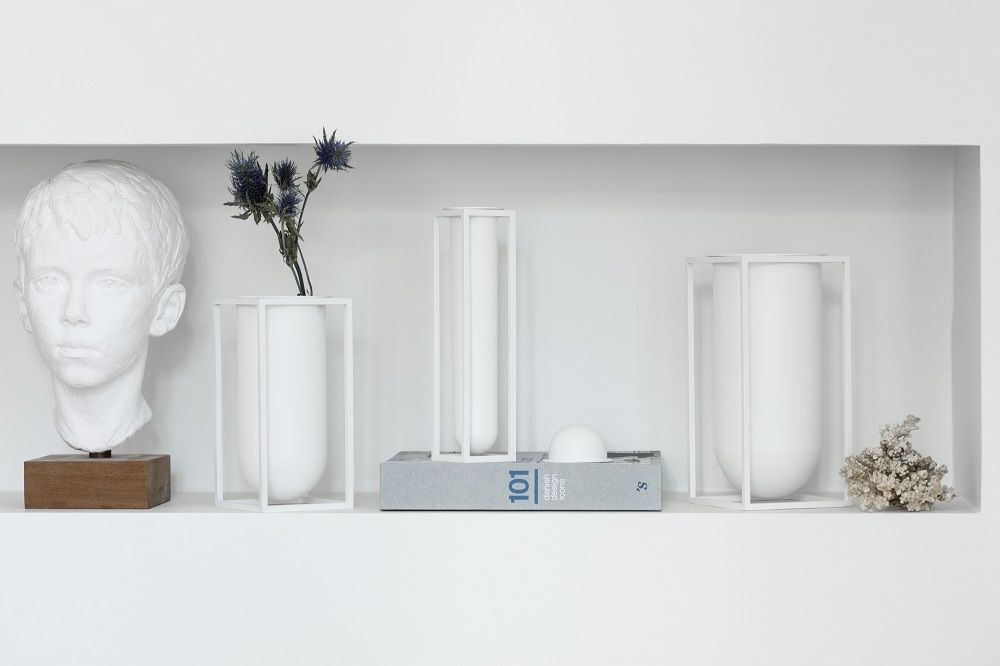 Kubus Vase Flora by Lassen Kubus Vase Flora by Lassen