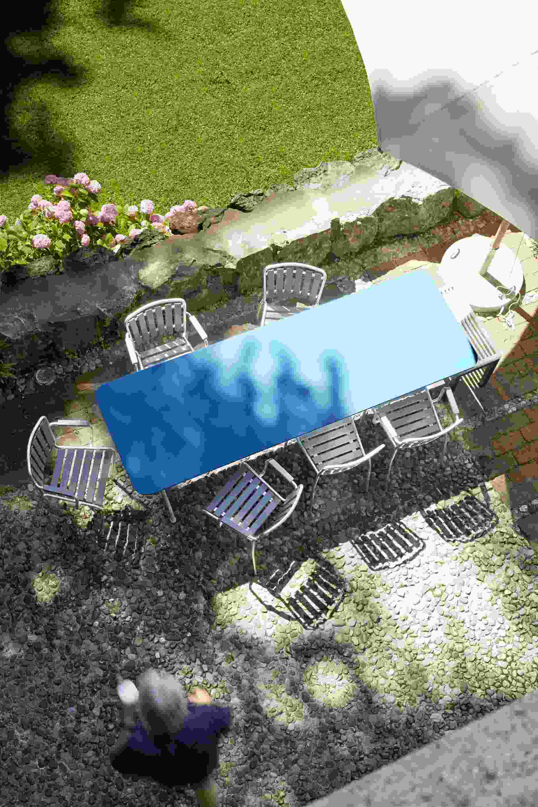 Haefeli Esstisch Outdoor B 160 x T 80 x H 74 cm Embru   