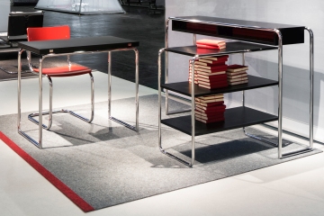 B 22 a Stahlrohr Klassiker Regal Thonet