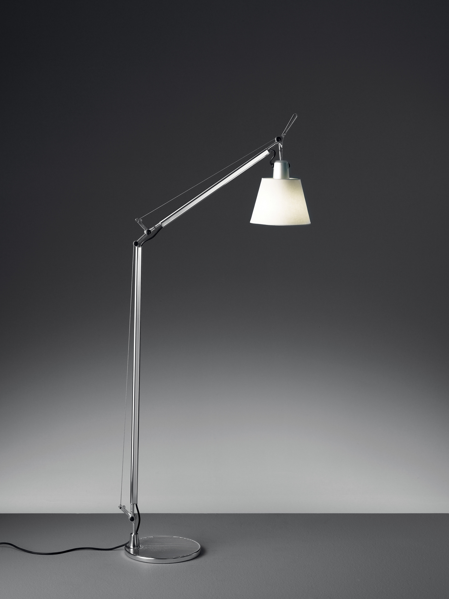 Tolomeo Basculante Reading Floor Stehleuchte BODY mit SCHIRM (Teil 2 von 2) Artemide