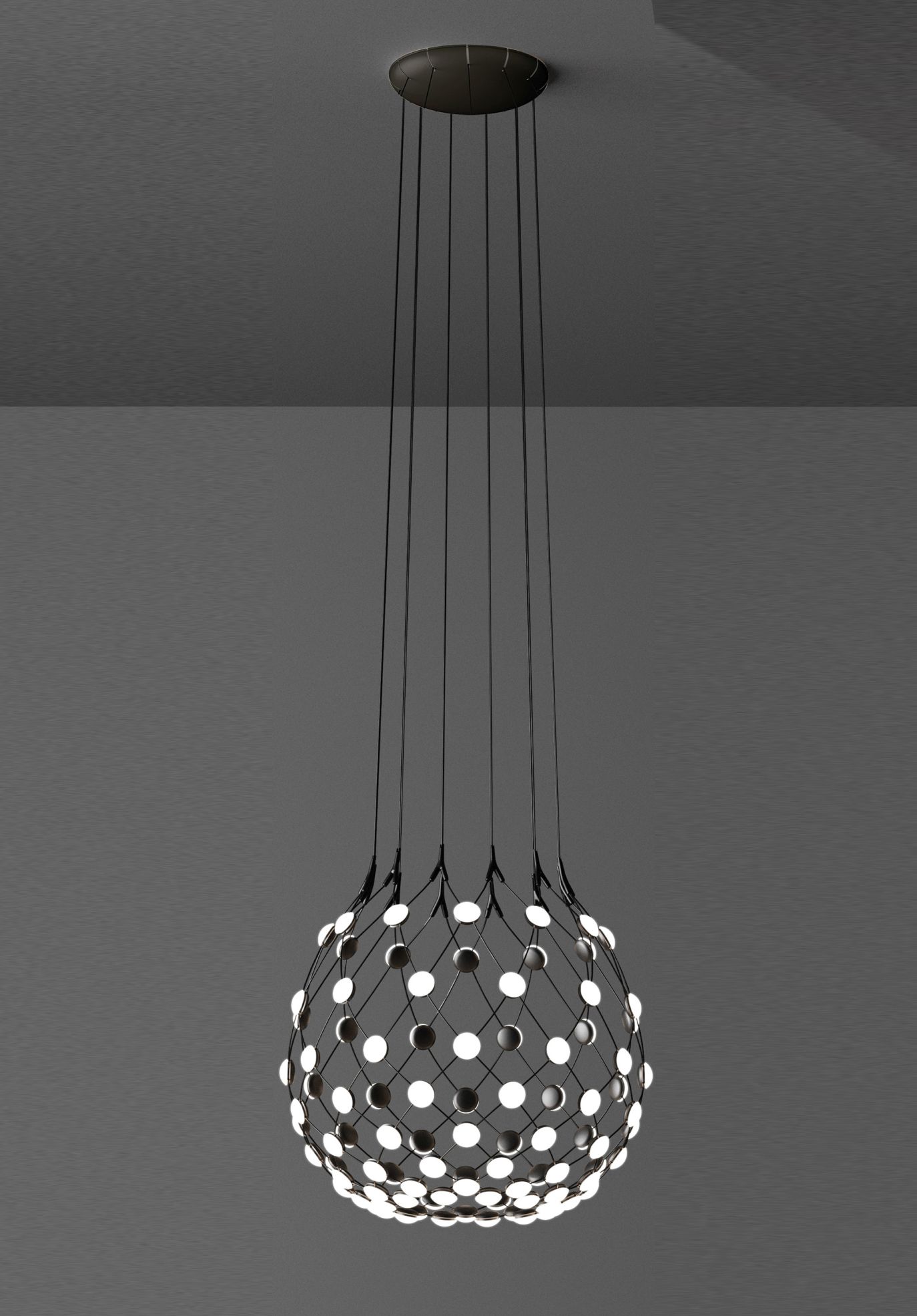 D86 Mesh Deckenleuchte Luceplan