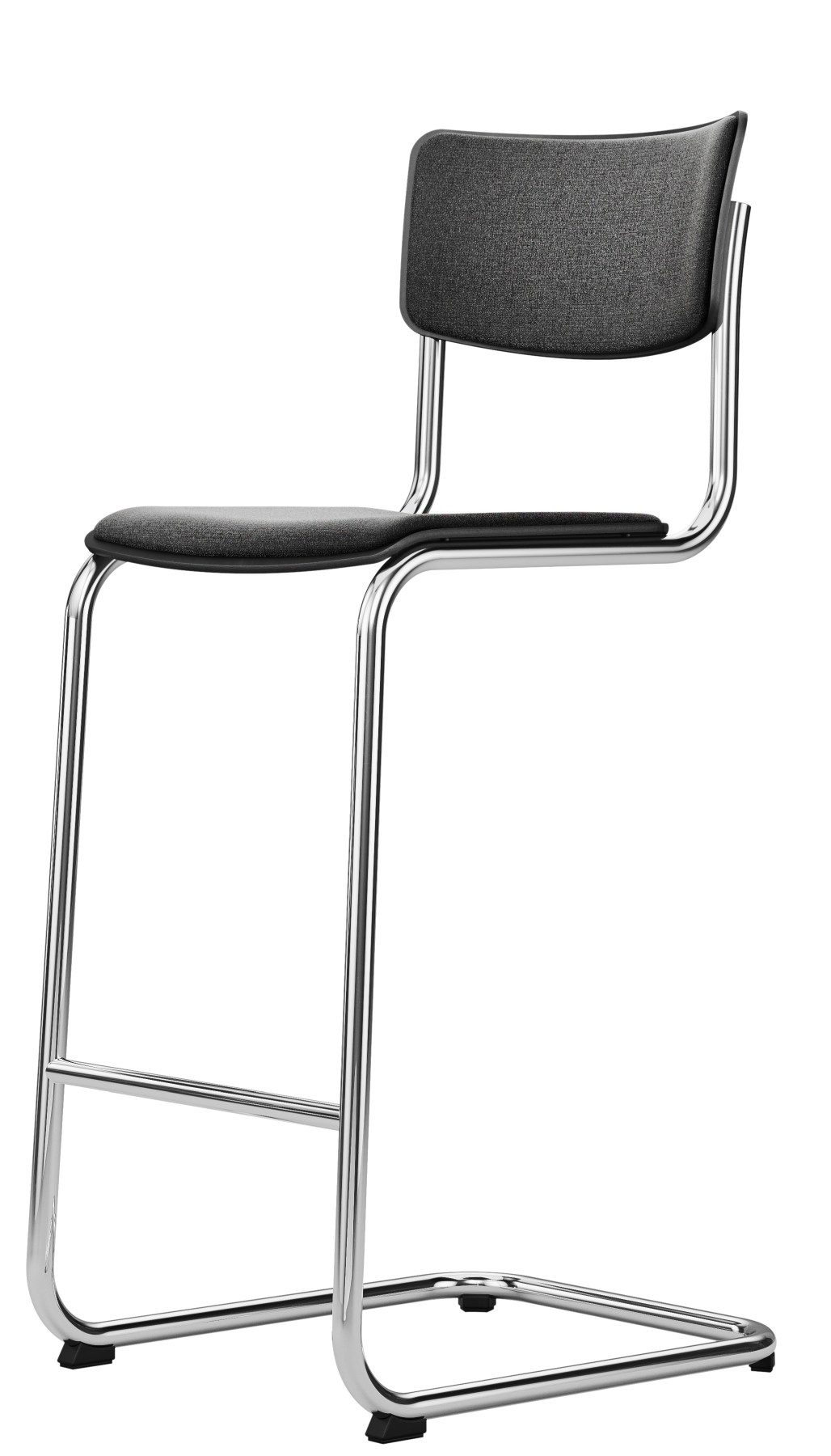 S 43 PVH Stahlrohr Klassiker Barhocker Thonet