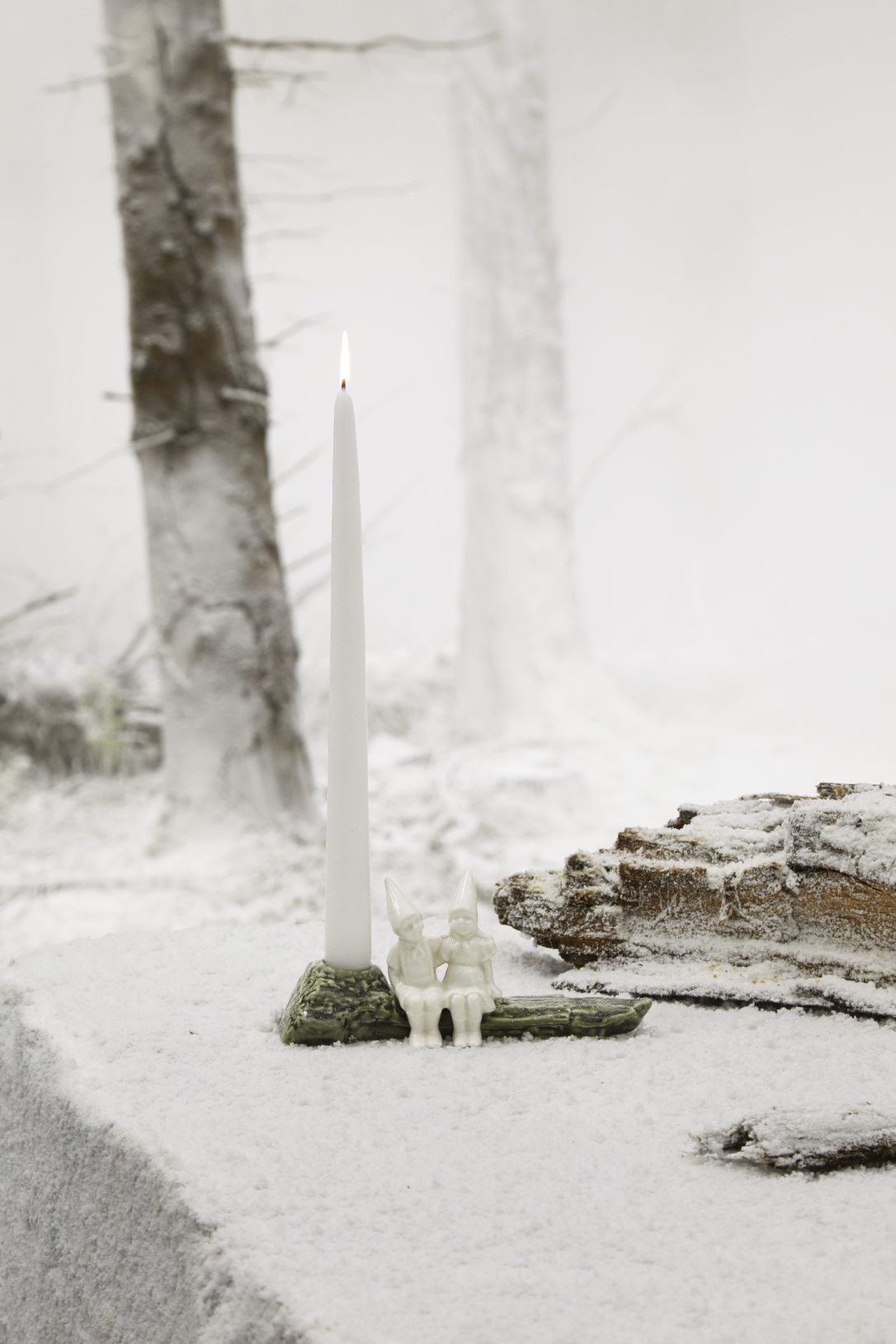 Christmas Tales Julekram  Kerzenständer H 8,5 cm Kähler EINZELSTÜCK
