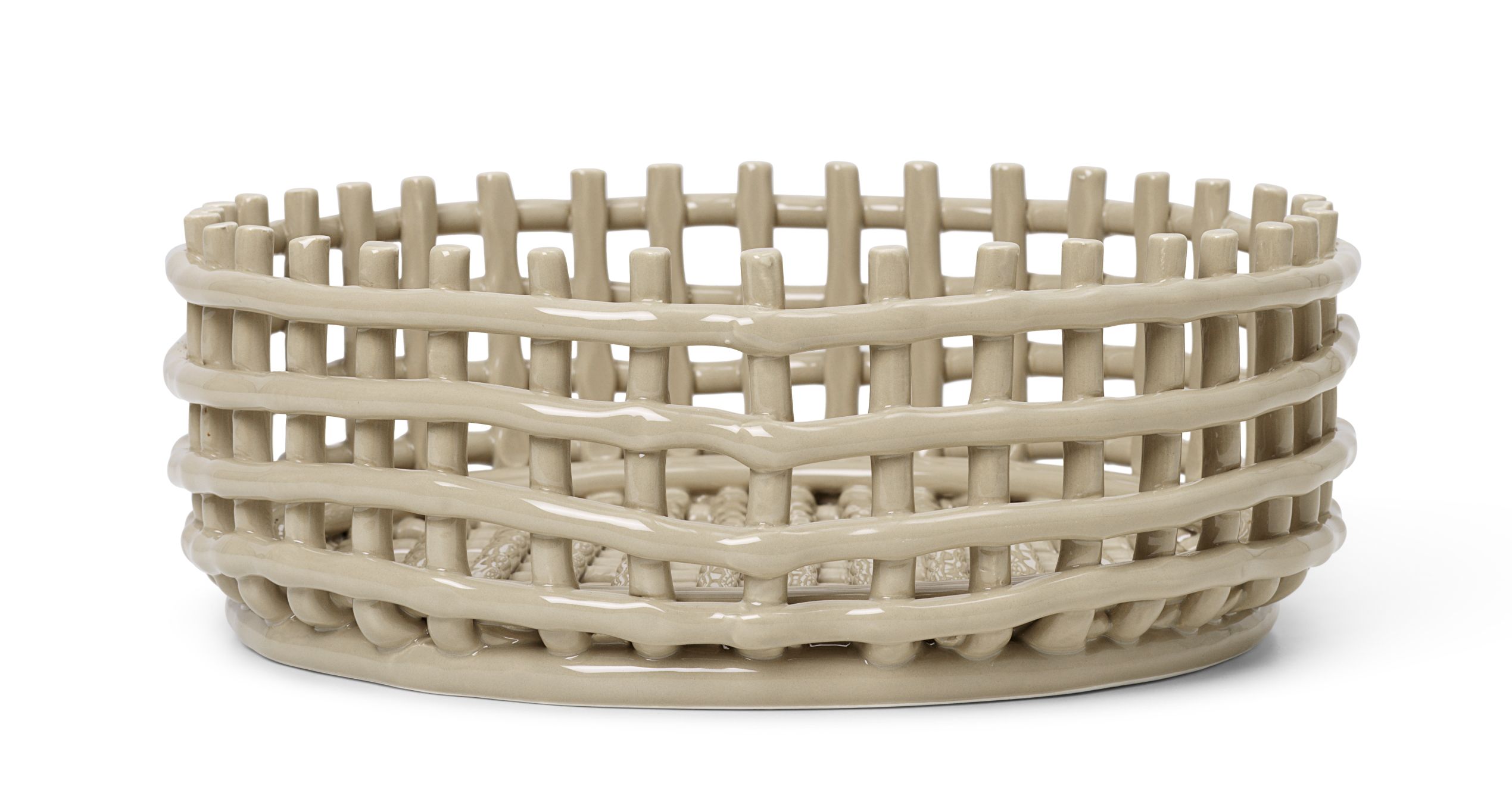 Ceramic Centrepiece Korb Cashmere Ferm Living