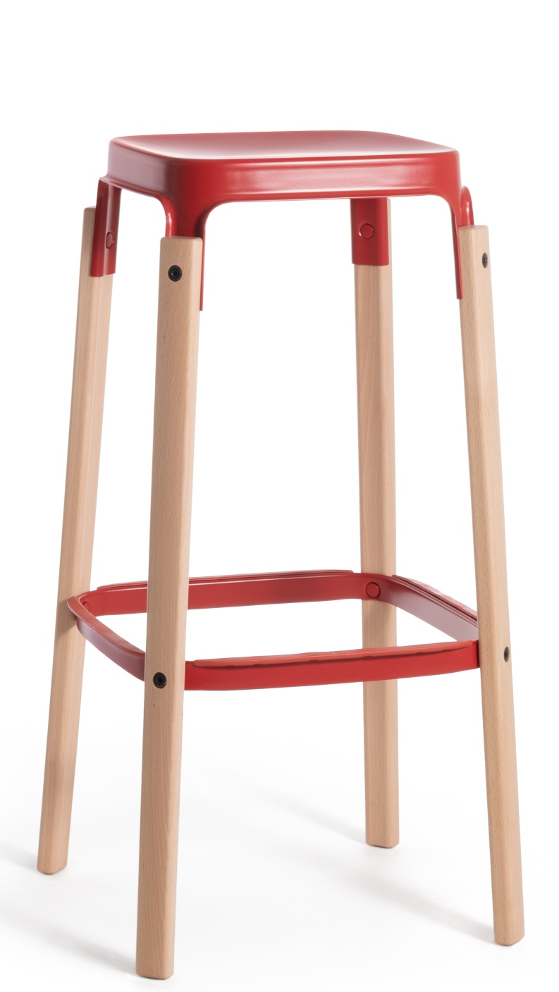 Steelwood Stool Barhocker H 78 cm Magis
