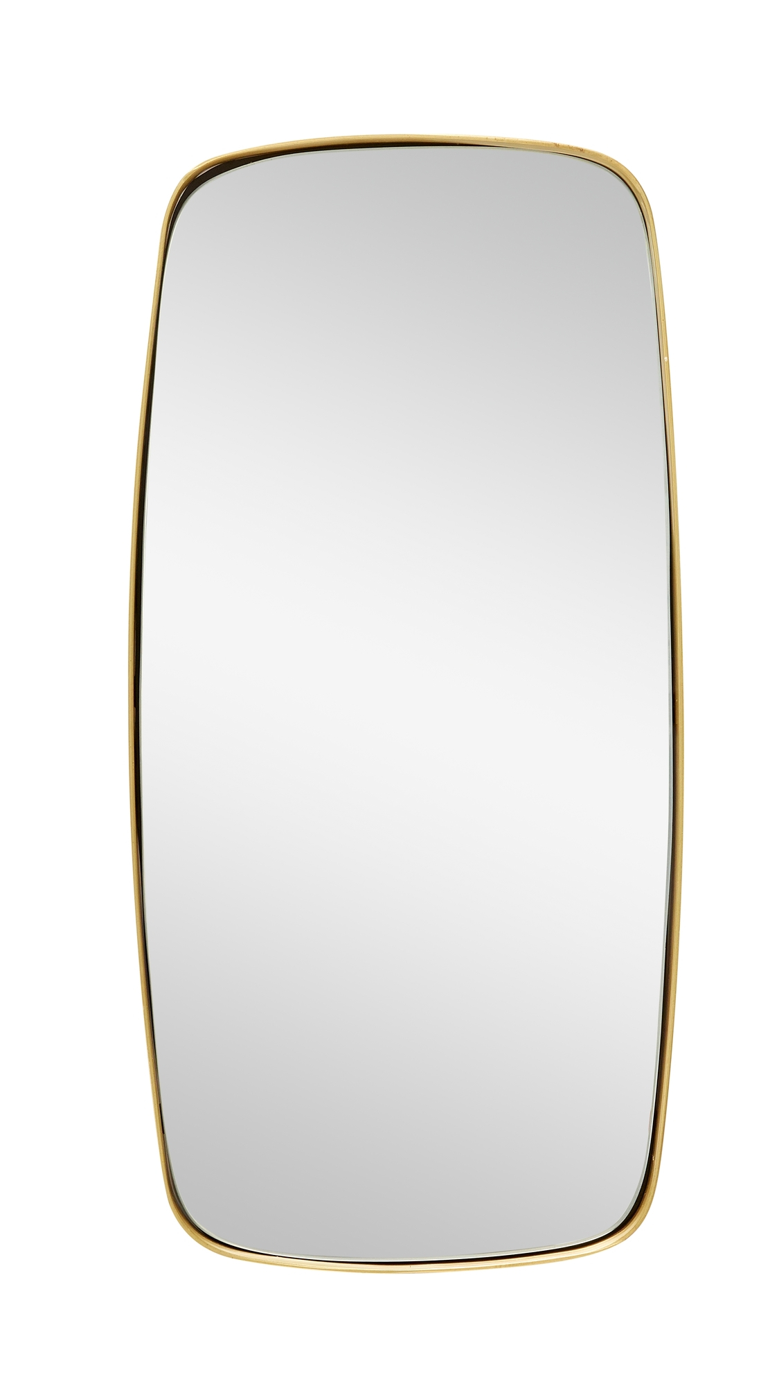 Mirror Brass Wandspiegel Hübsch Interior EINZELSTÜCKE