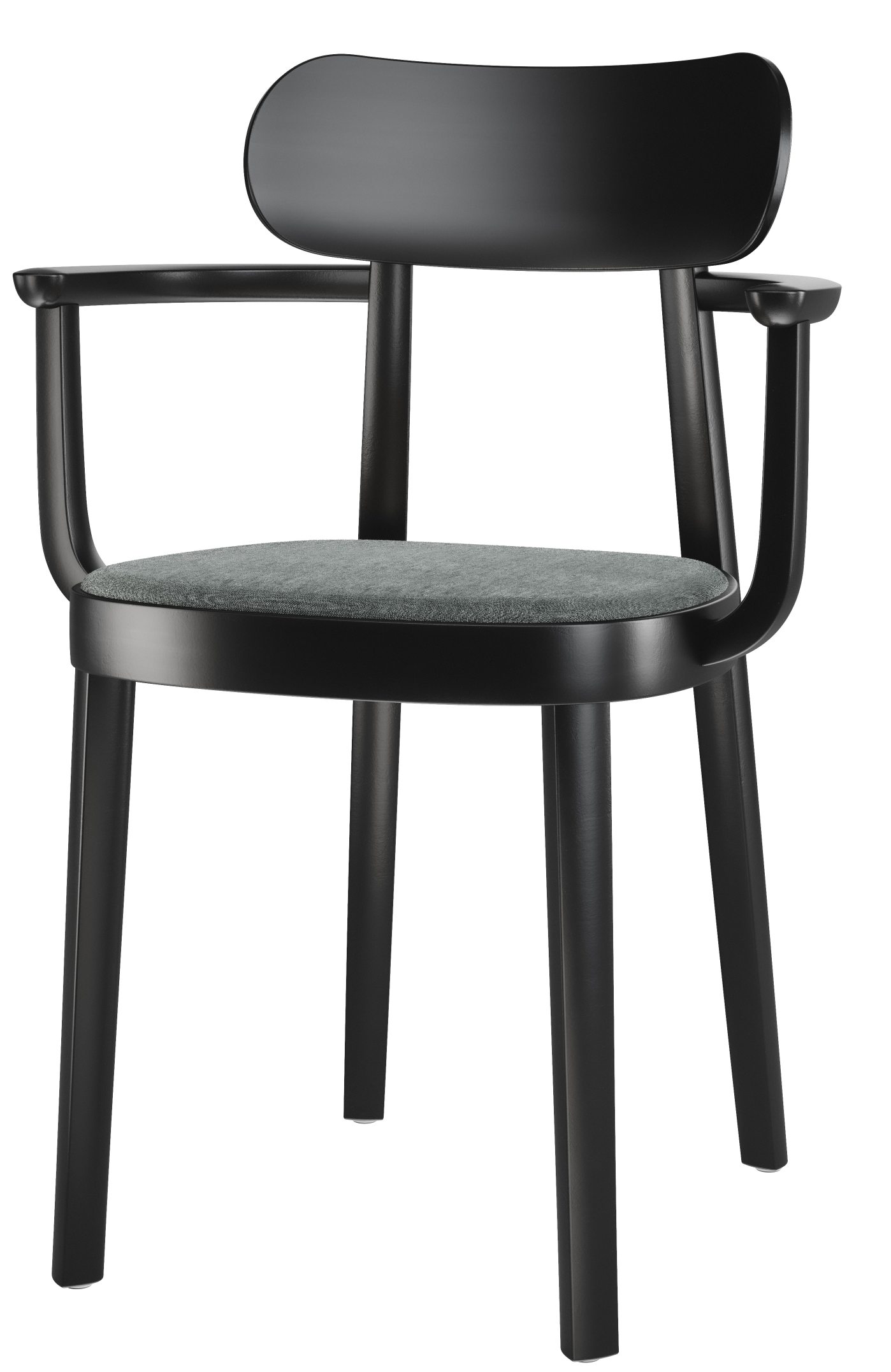 Holzstuhl mit Armlehnen 118SPF / 118 SPF Thonet