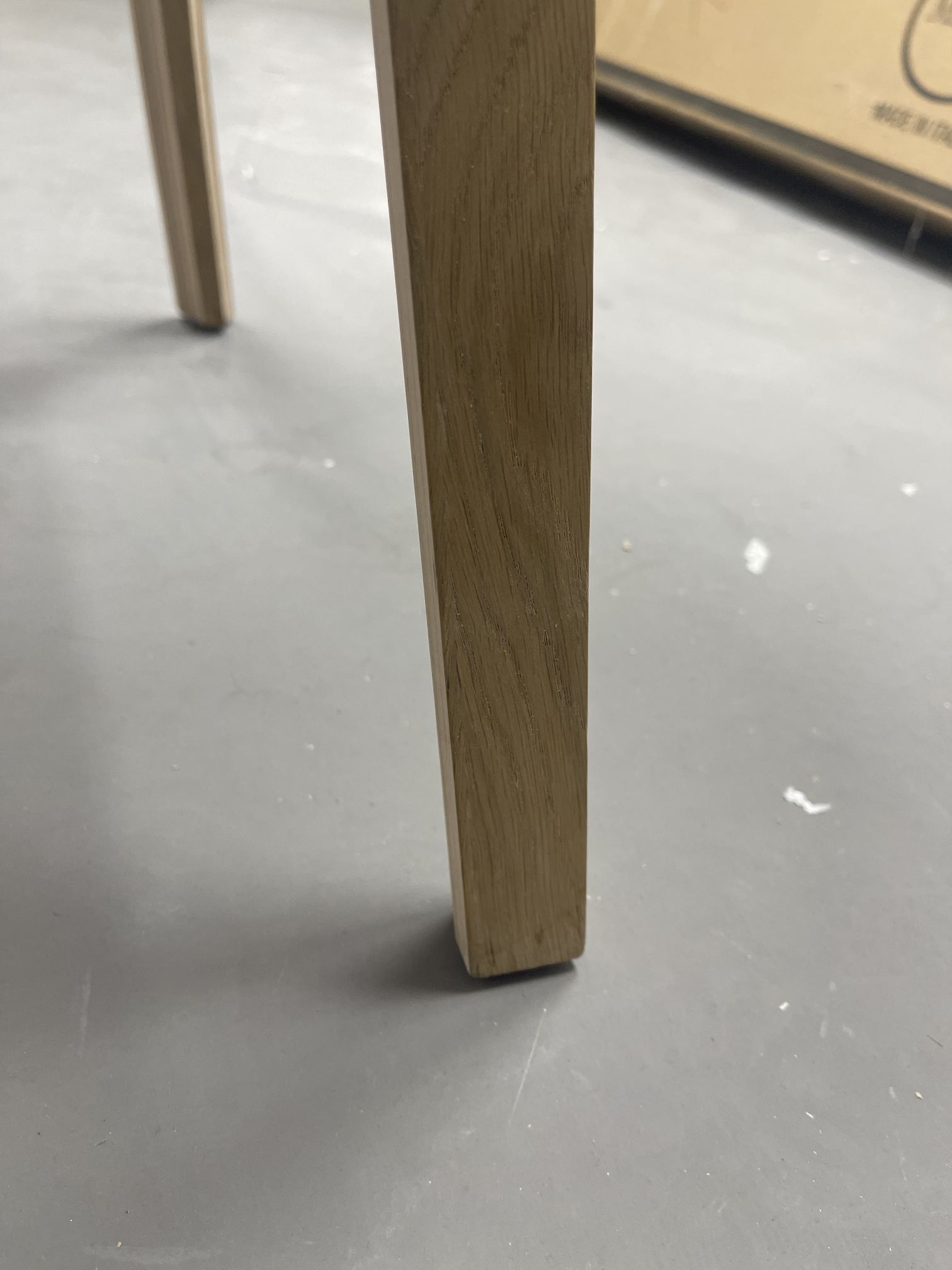 About a Stool AAS32 / AAS 32 Barhocker LOW PASTELL GREEN / EICHE GESEIFT Hay MÄNGELEXEMPLAR  
