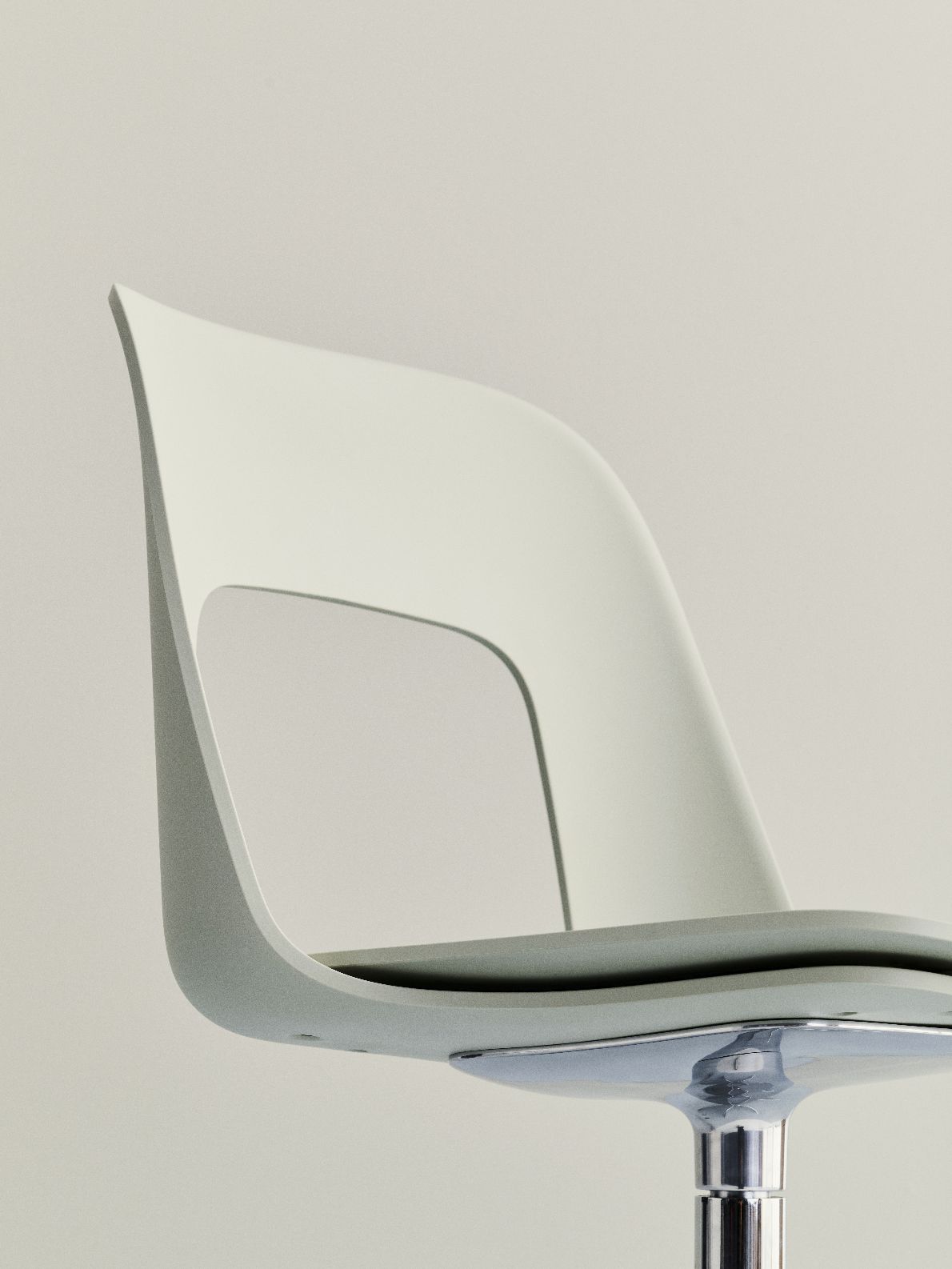 Layout Side Chair 131 4-Stern Drehfuß Stuhl Hay