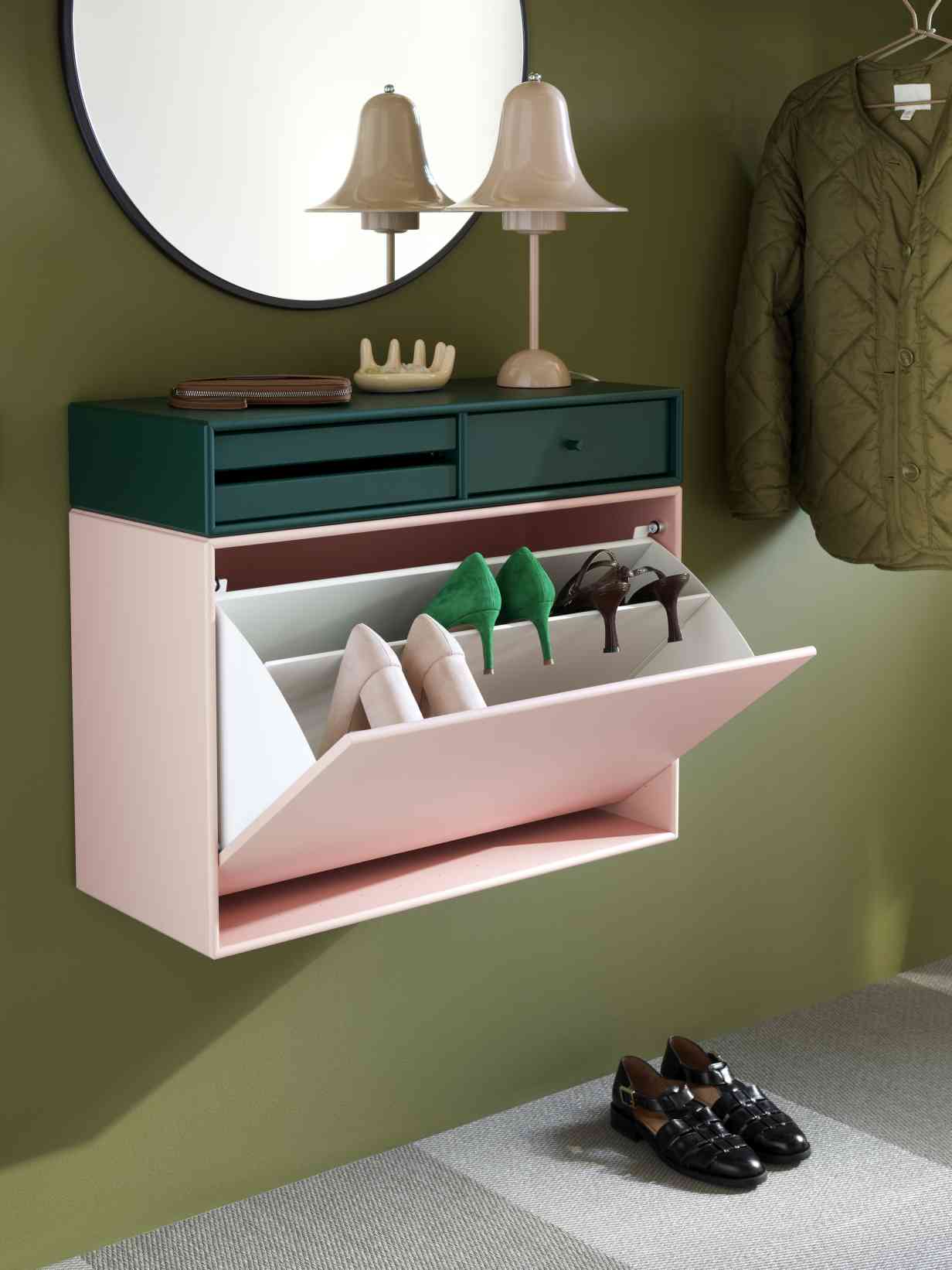 Colour Frame Mirror Around Spiegel Montana