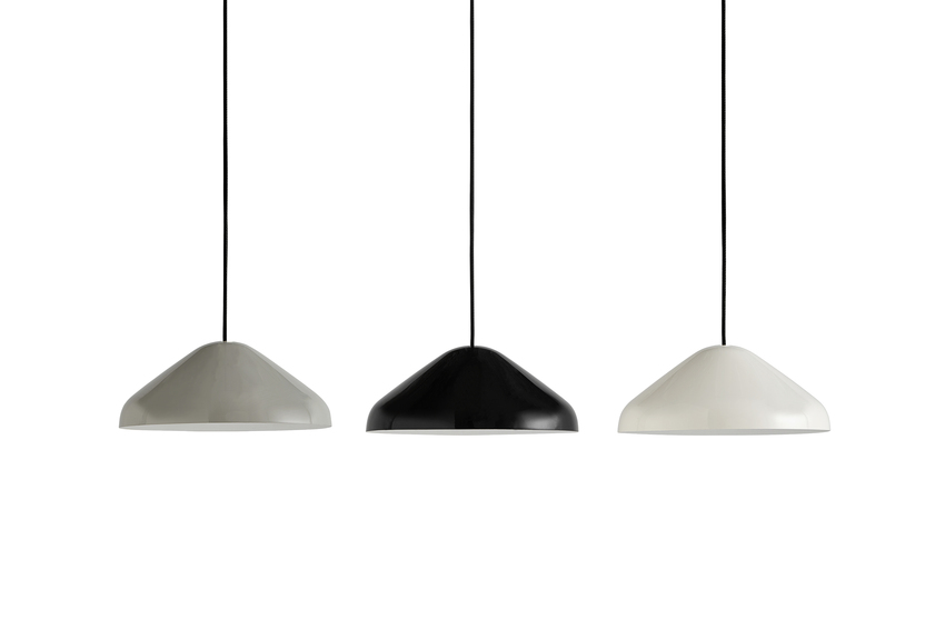 Pao Steel Pendant 350 Pendelleuchte Kühles Grau Hay