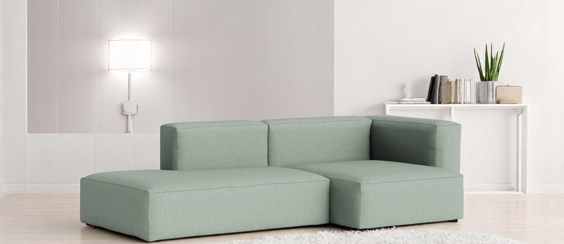 Mags Sofa 2,5-Sitzer Combination 3 mit Armlehne rechts Hay   