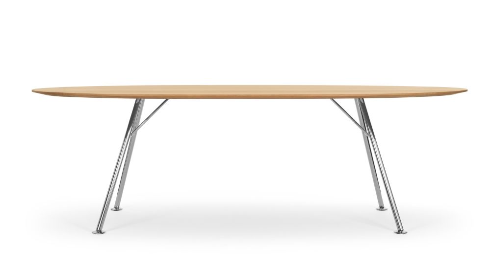 Akio Steel Tisch Girsberger