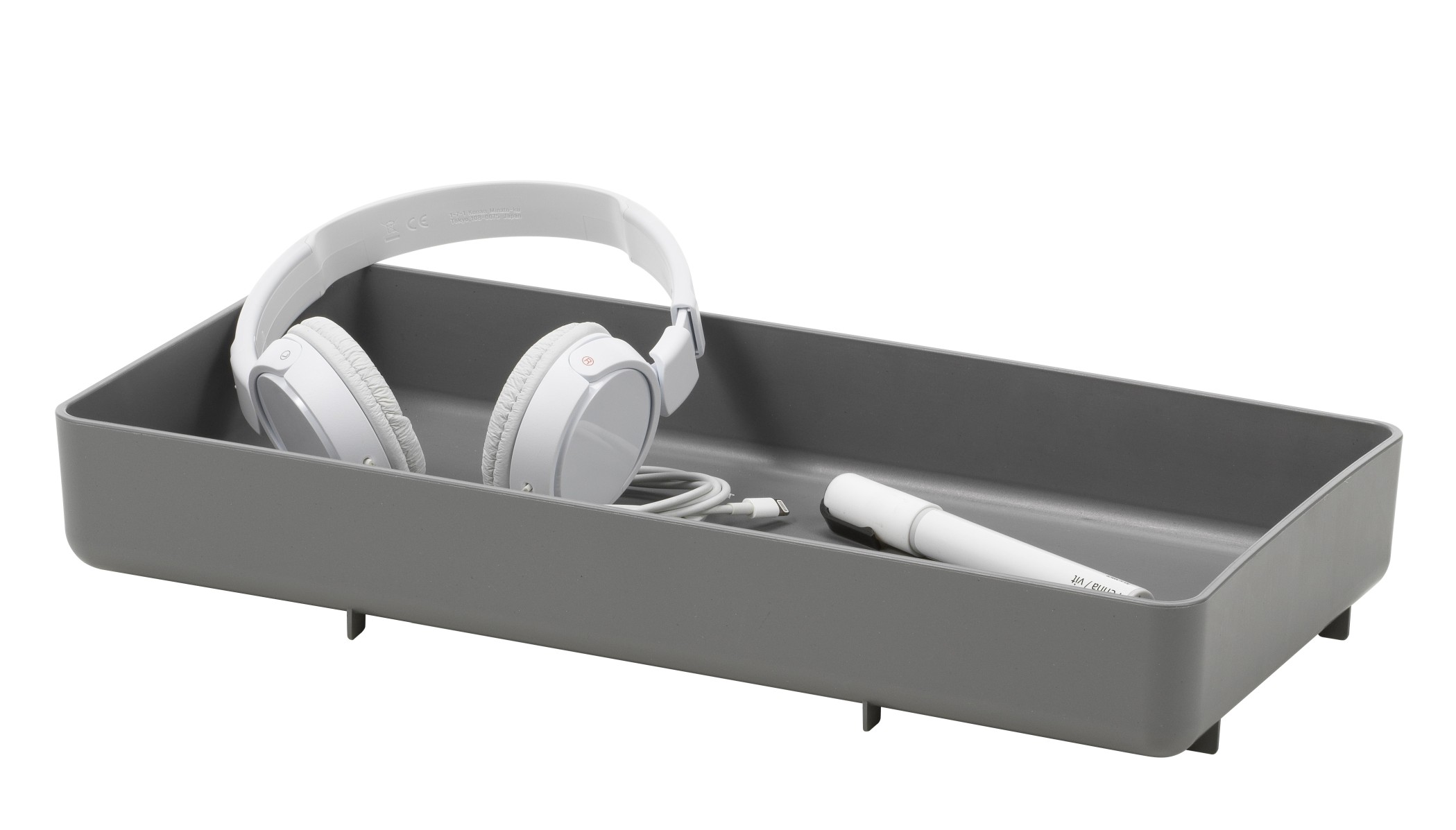 Chap Tray RE Tablett Vitra Dunkelgrau