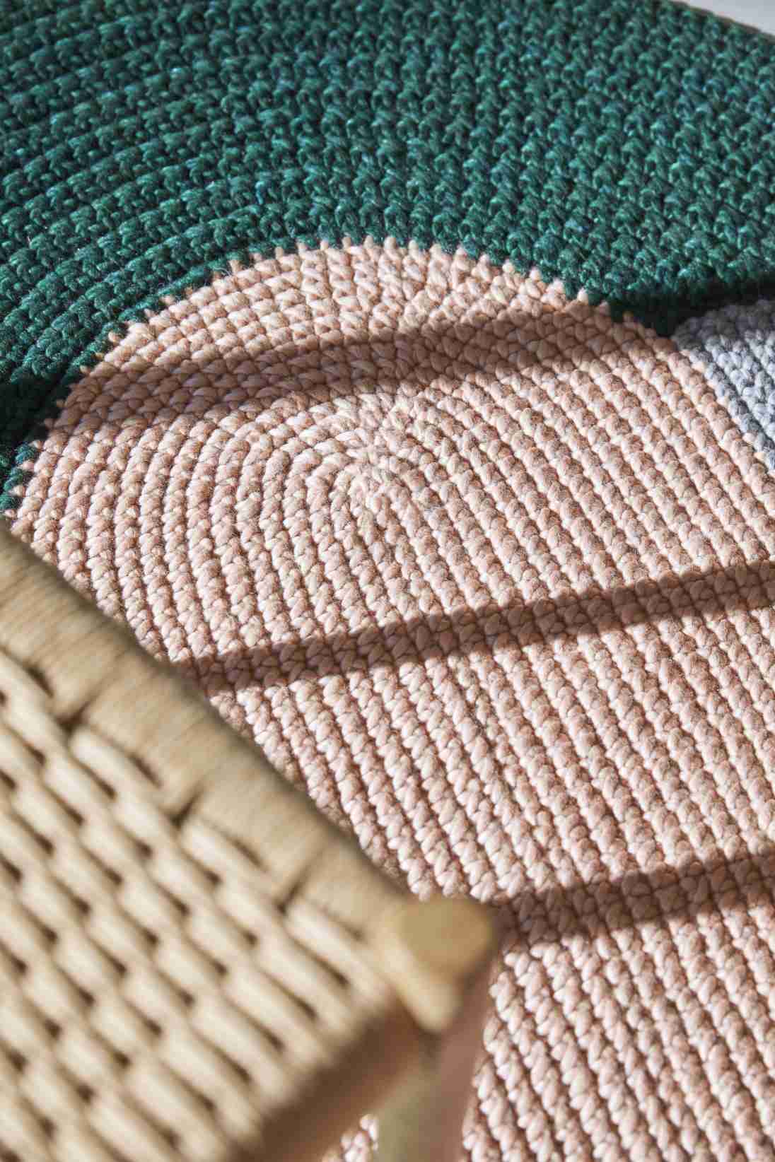 The Crochet Collection Embroidery Mix Teppich 180x300 cm Gan