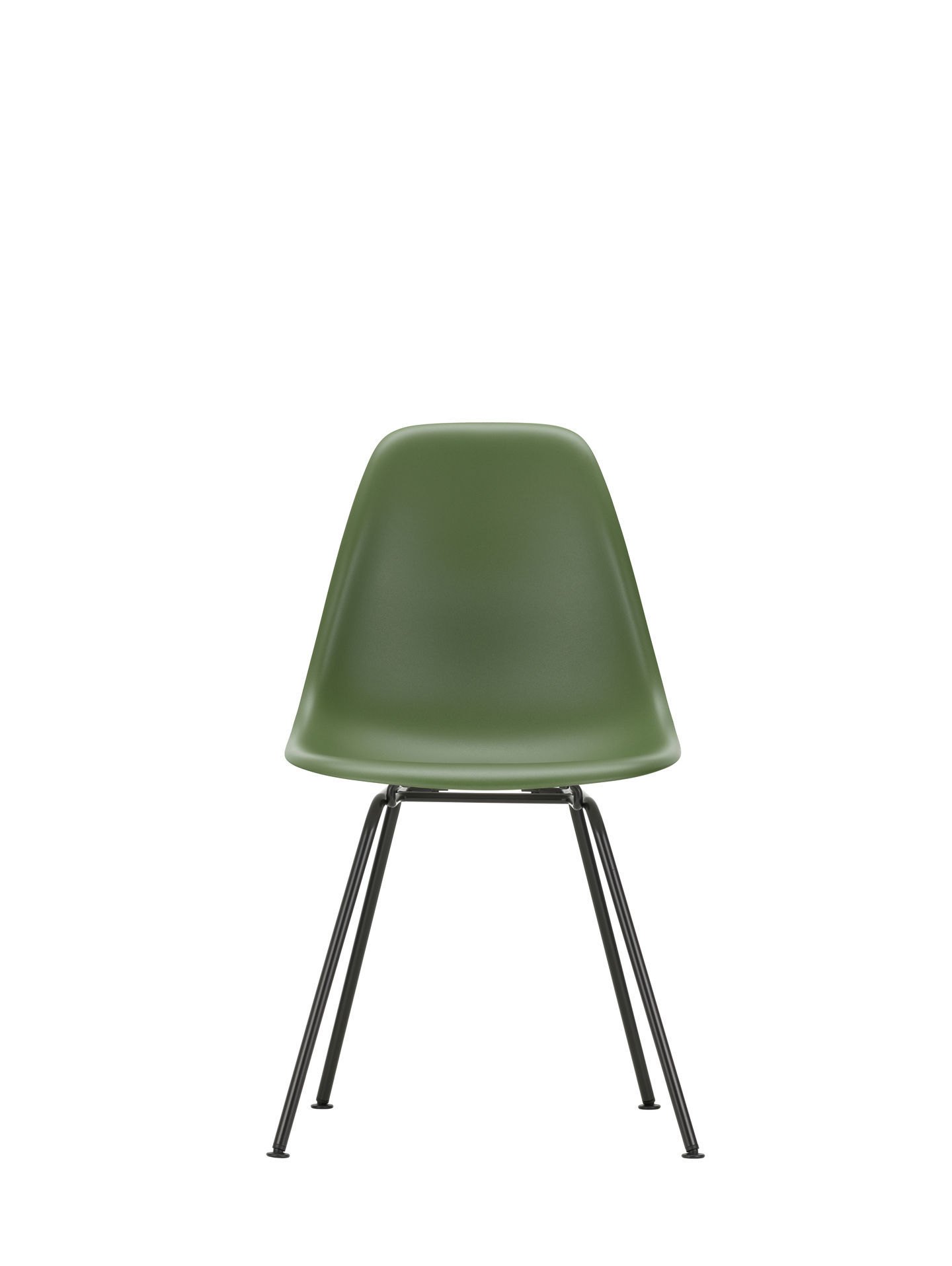 Eames Plastic Side Chair DSX Stuhl Vitra Chrom - Weiss