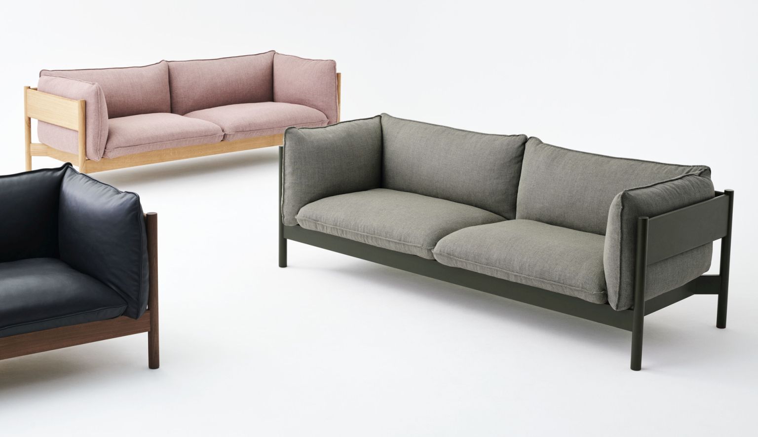 Arbour Eco 3-Sitzer-Sofa Hay