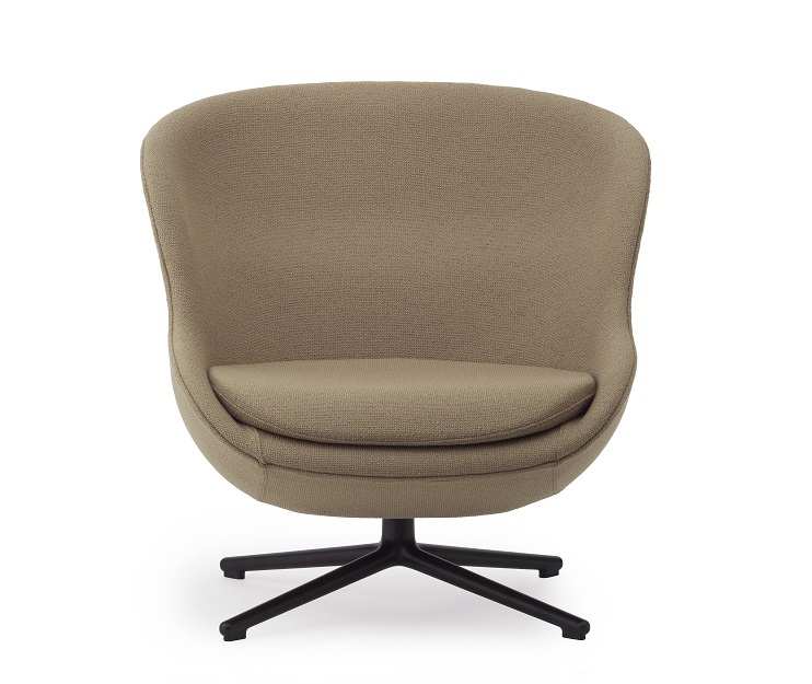 Hyg Lounge Chair Low Swivel Sessel mit Drehgestell Normann Copenhagen