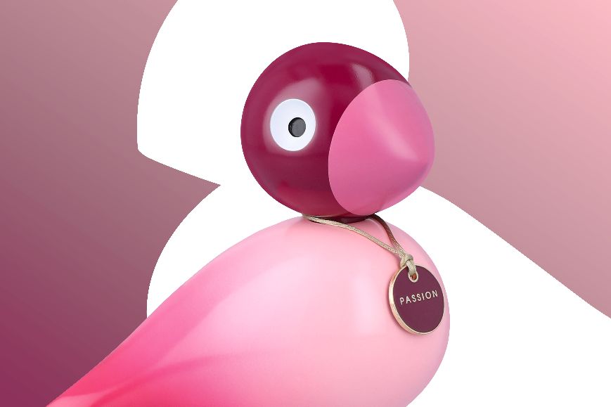 Story Bird Passion Vogel-Holzfigur Kay Bojesen